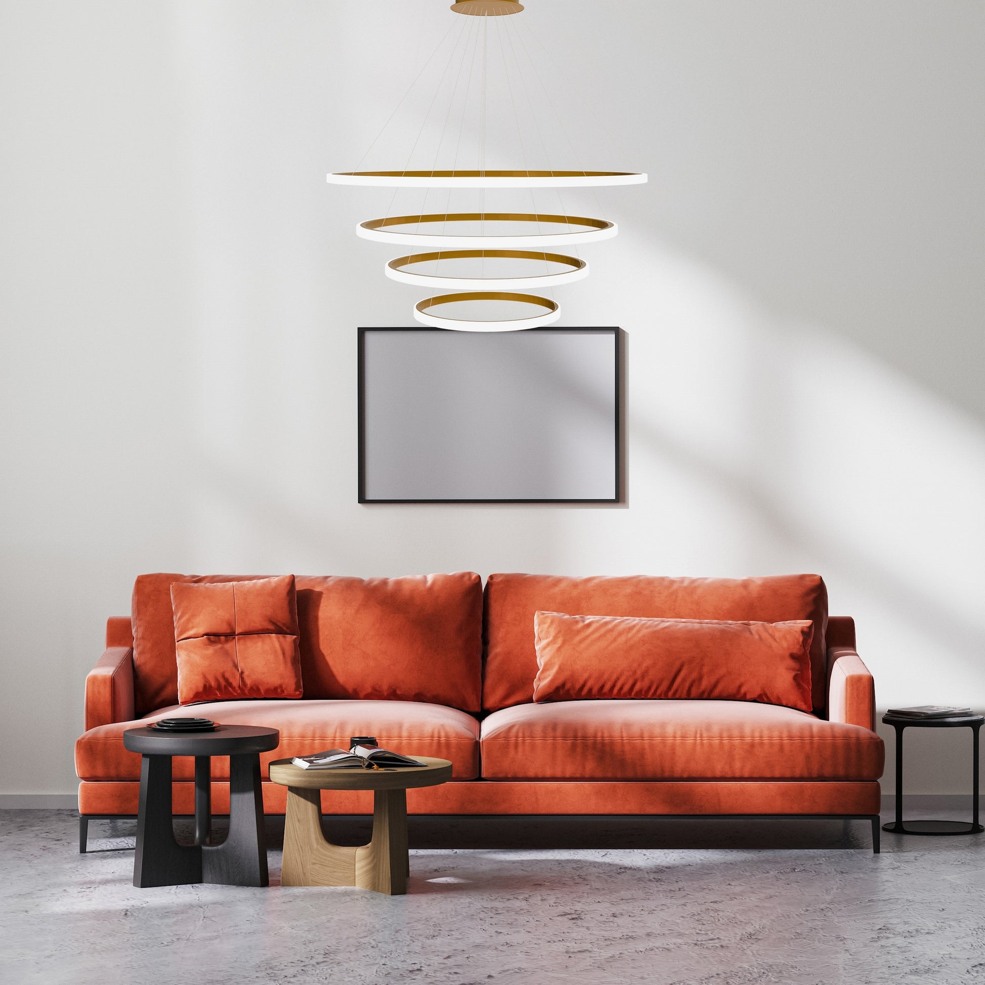 Lampă Suspendată Lhj010-cp4 Brush Gold  7