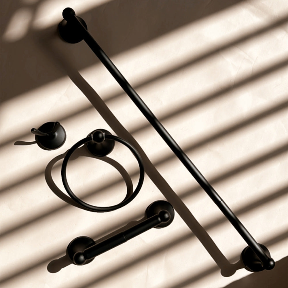 Suport Hârtie Igienică 332869a Retro Black  8