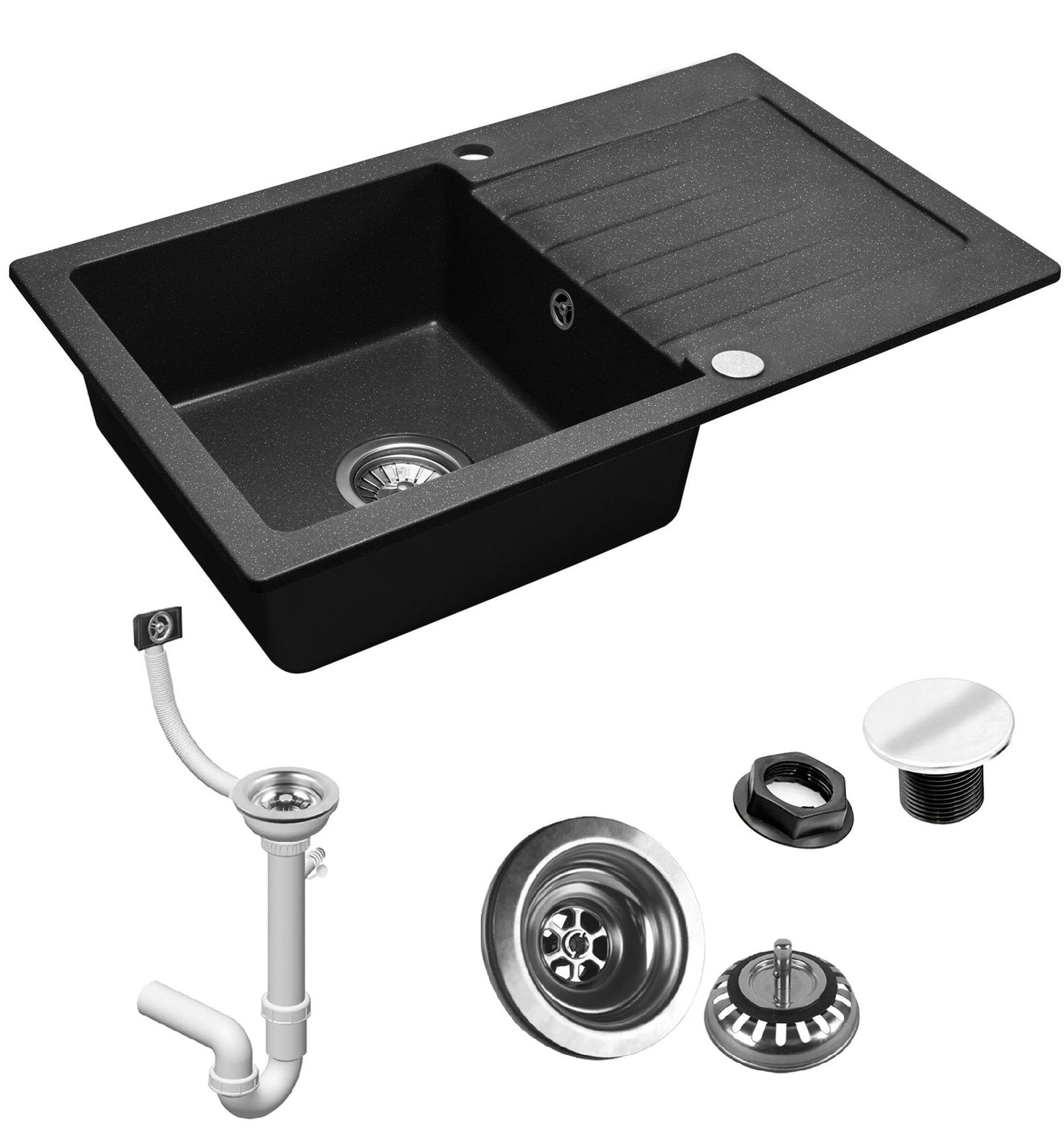 Chiuveta bucatarie Granit DAG black  5