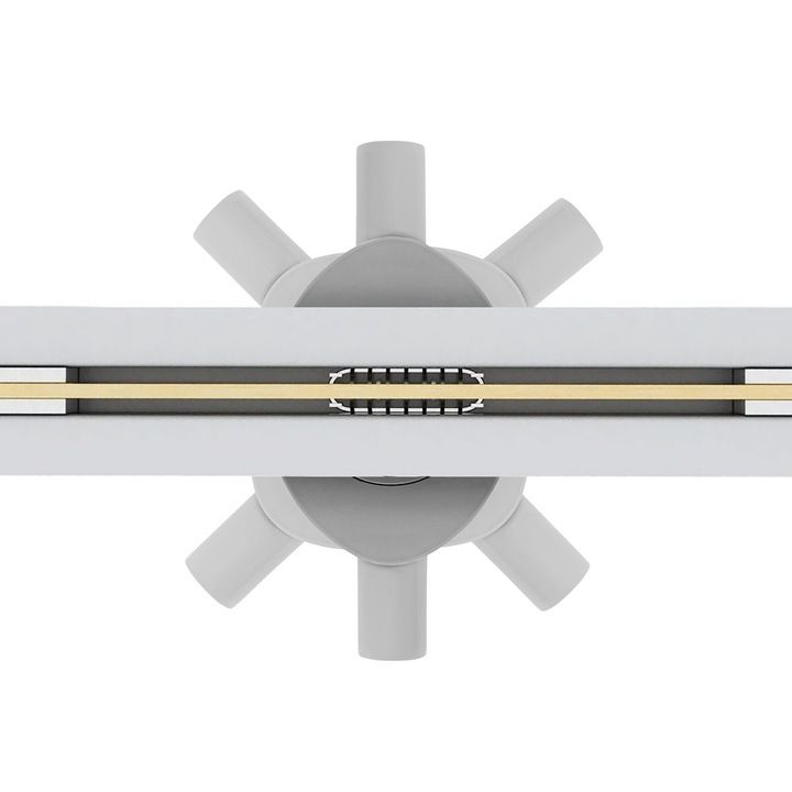 Rigola dus Rea Neo Ultra Slim Mirror Gold Pro 70 10