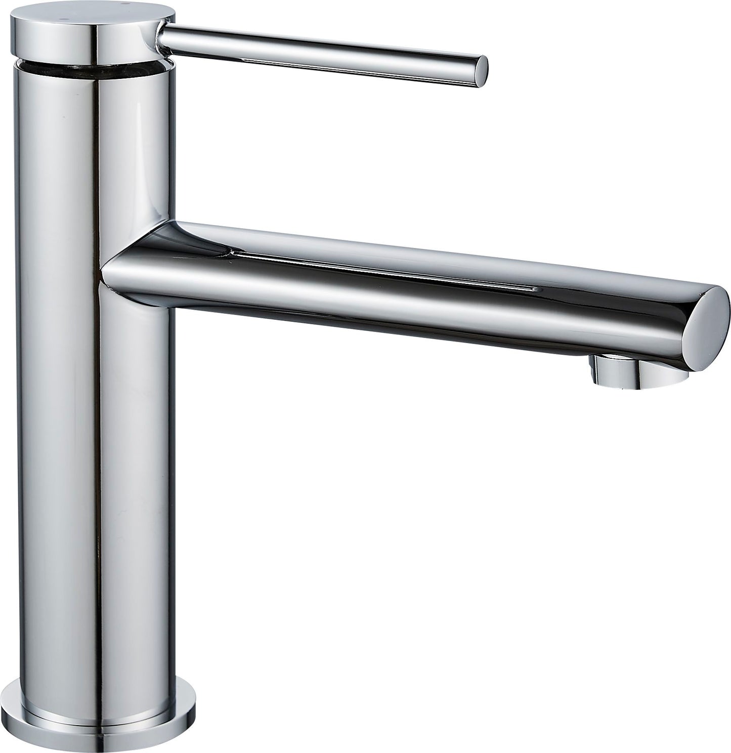 Baterie pentru lavoar REA OVAL CHROM low  5