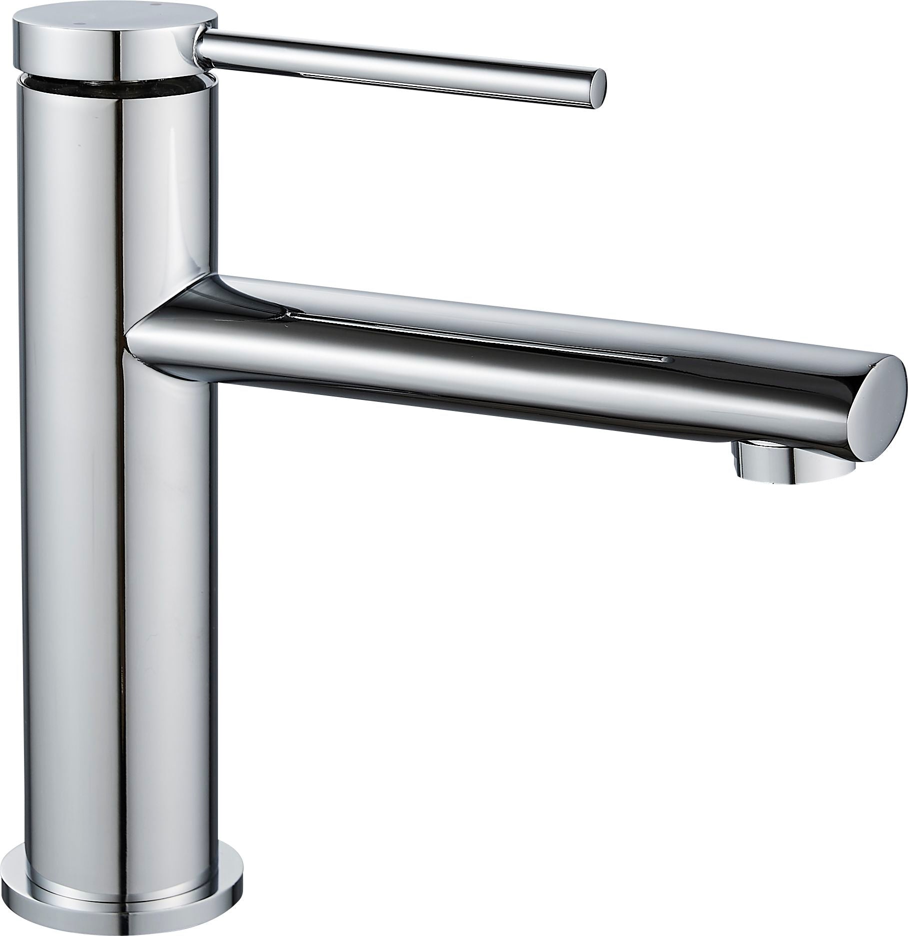 Baterie pentru lavoar REA OVAL CHROM low  5