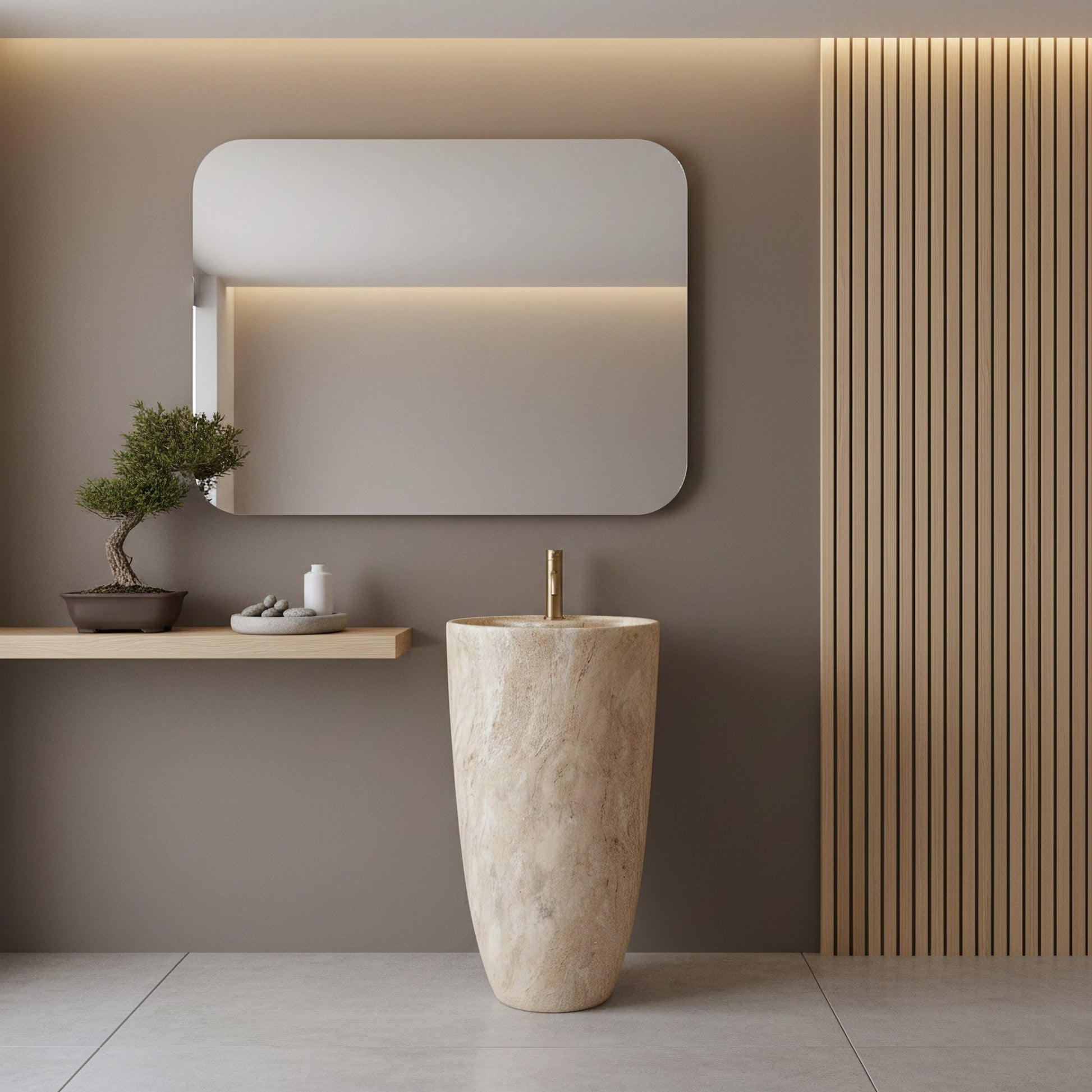 Lavoar freestanding de sine stătător Rea Anya Savana Matt  6