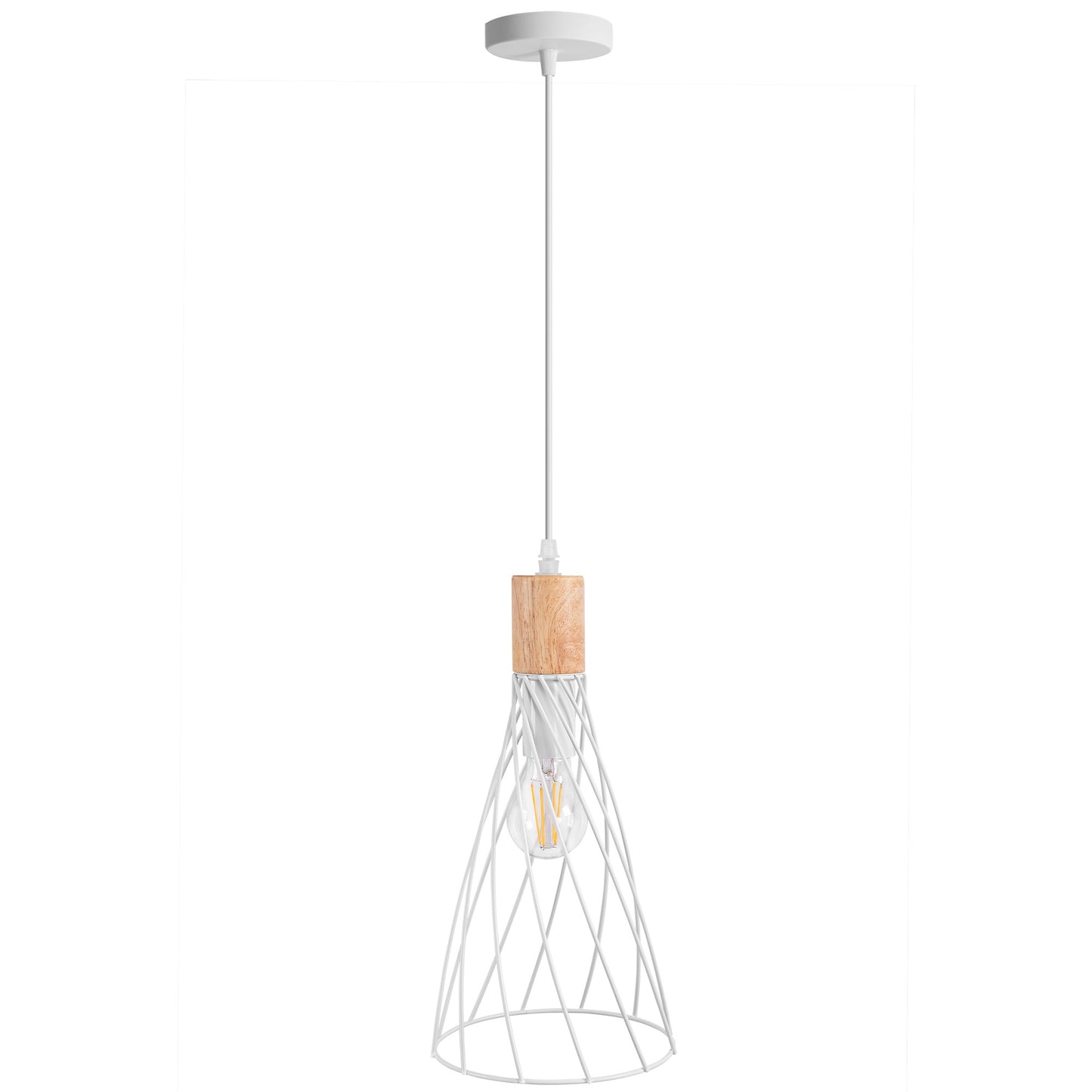 Lampă De Tavan APP1269-1CP White  3