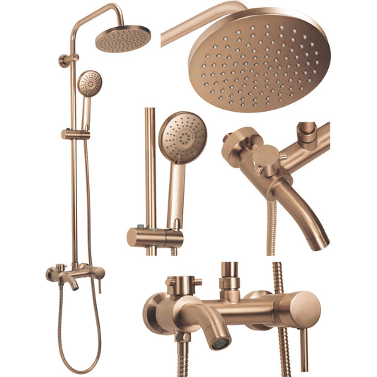 Set dus Rea Luis Brush Copper  1