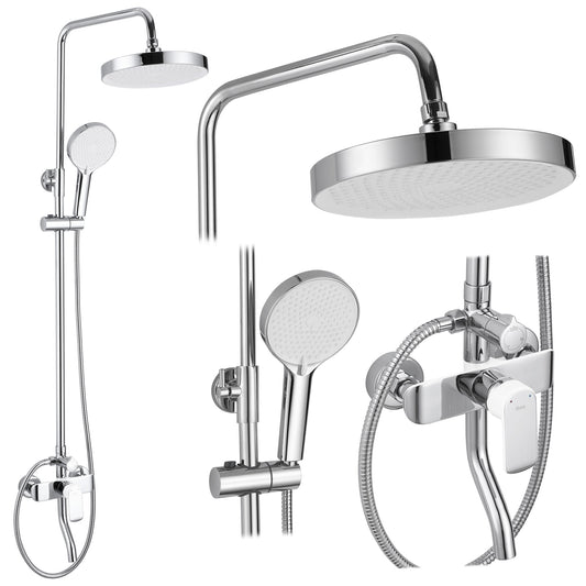 Set Dus Rea Bloom White Chrome  1