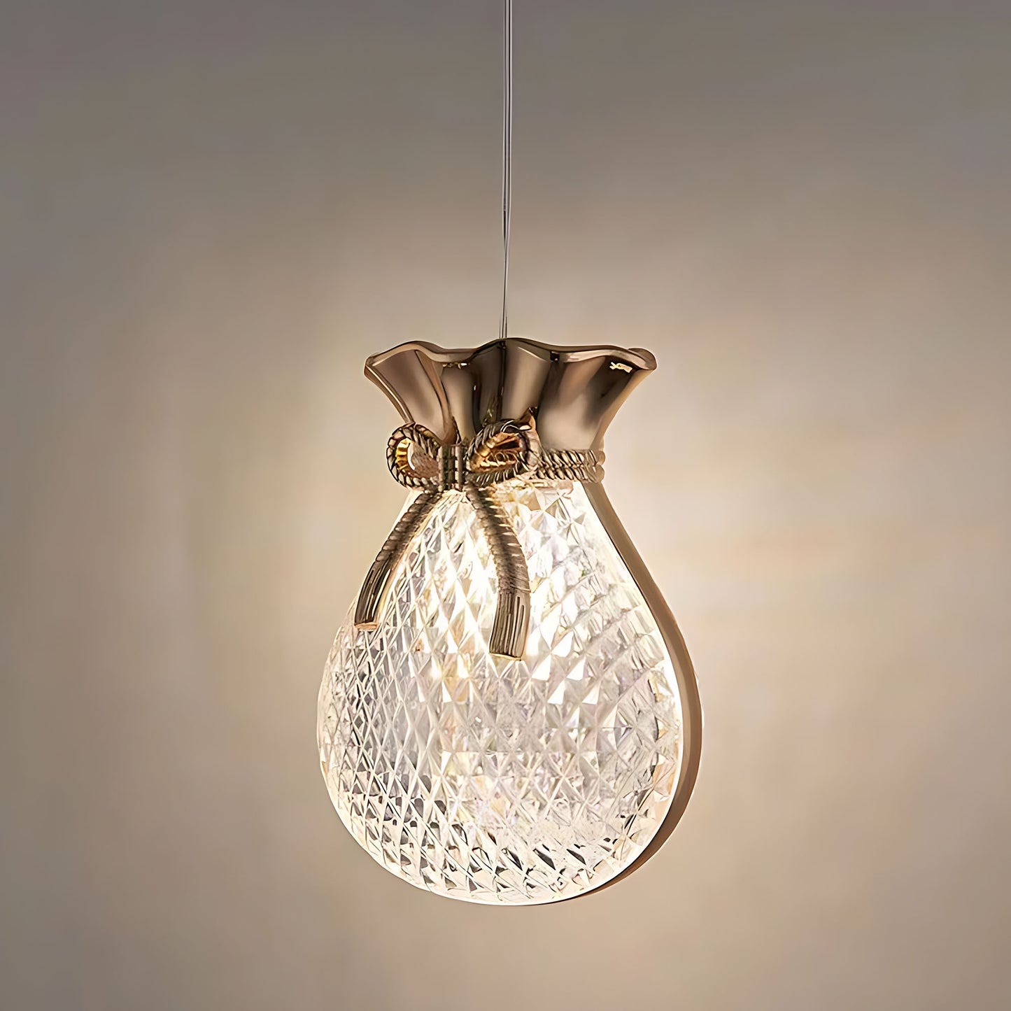Lampă Suspendată De Tavan Lhj107-1cp Light Rose Gold  16