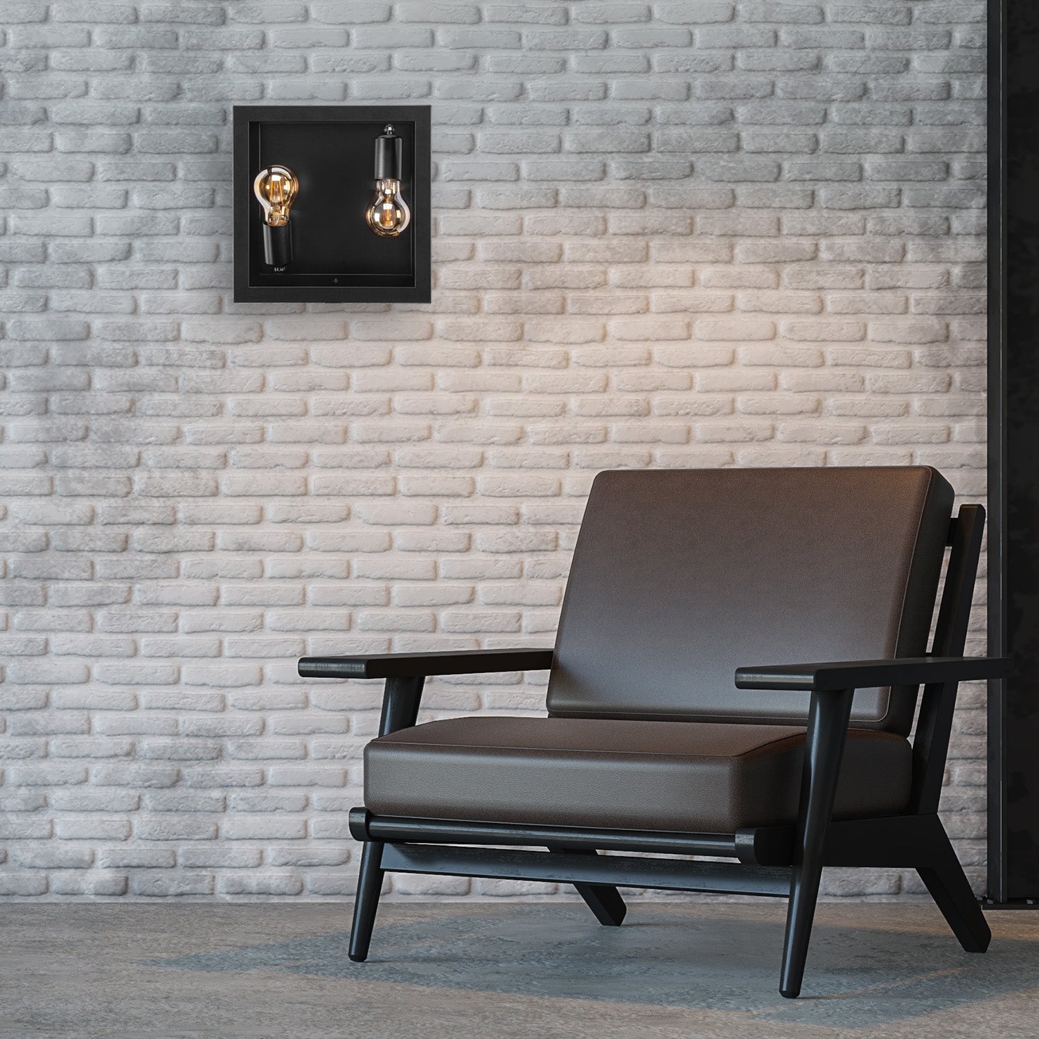 Lampa De Perete APP1305-2W Black  5