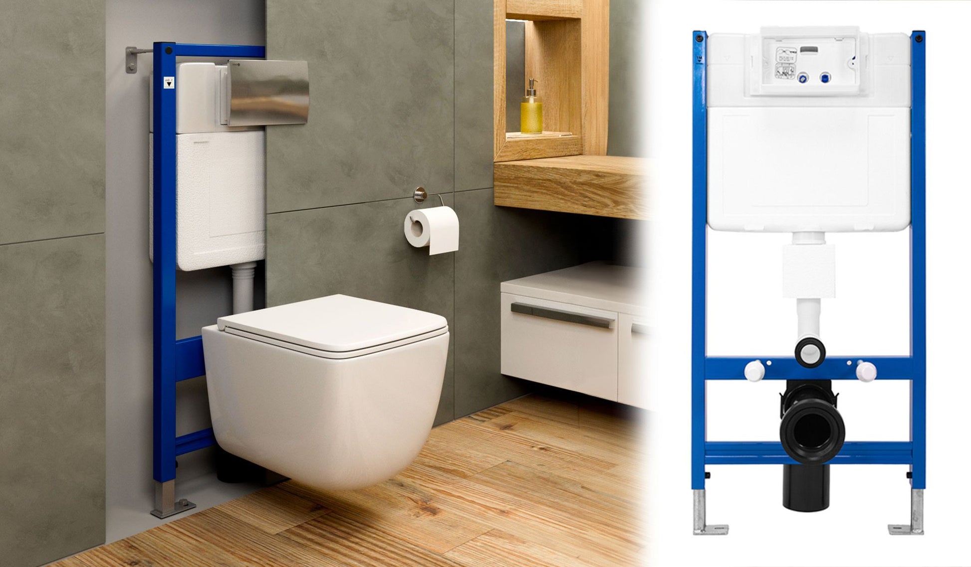 Cadru WC încastrat  9