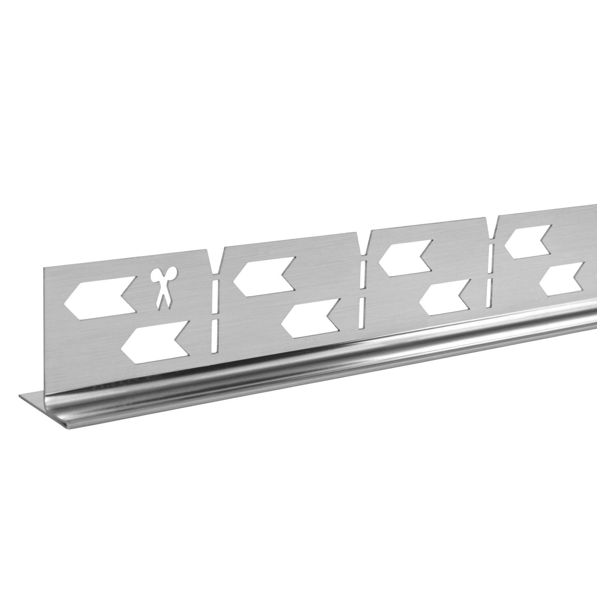 Profil de panta cadita de dus 100cm Brush nickel dreapta 3