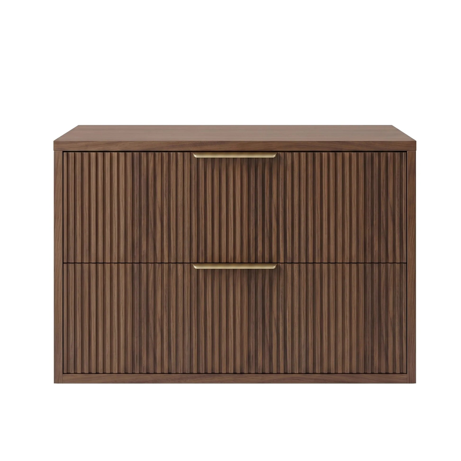 Dulap baie pentru lavoar Rea Mono 60cm Brown  2