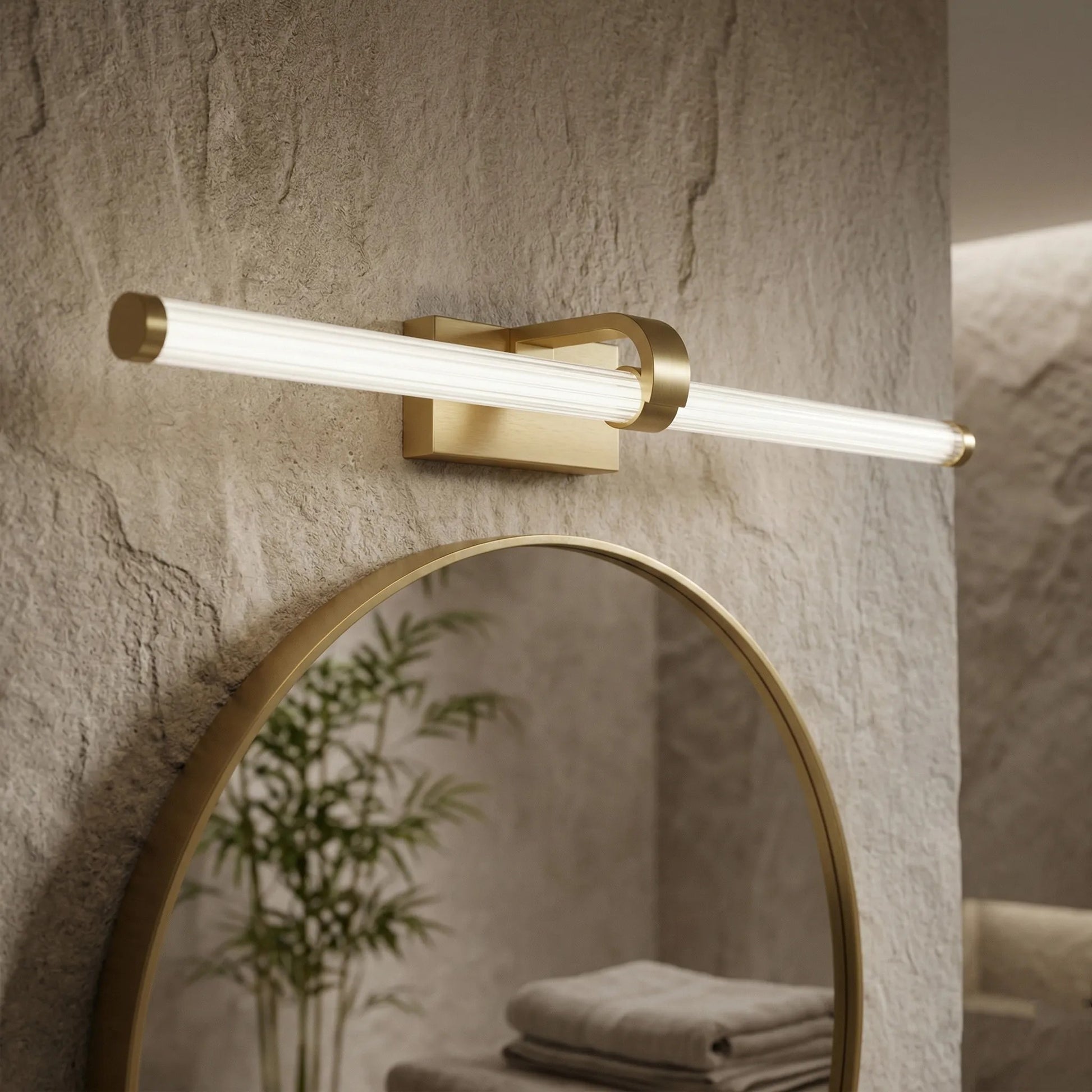 Aplică LED pentru baie APP1884-1W 60cm GOLD  2
