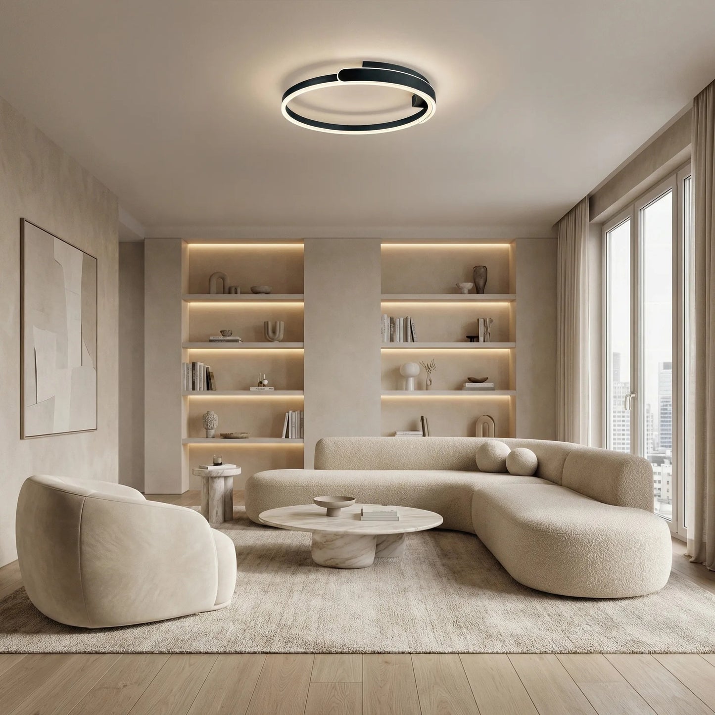 Lampă de tavan LED APP1925-C Black  2