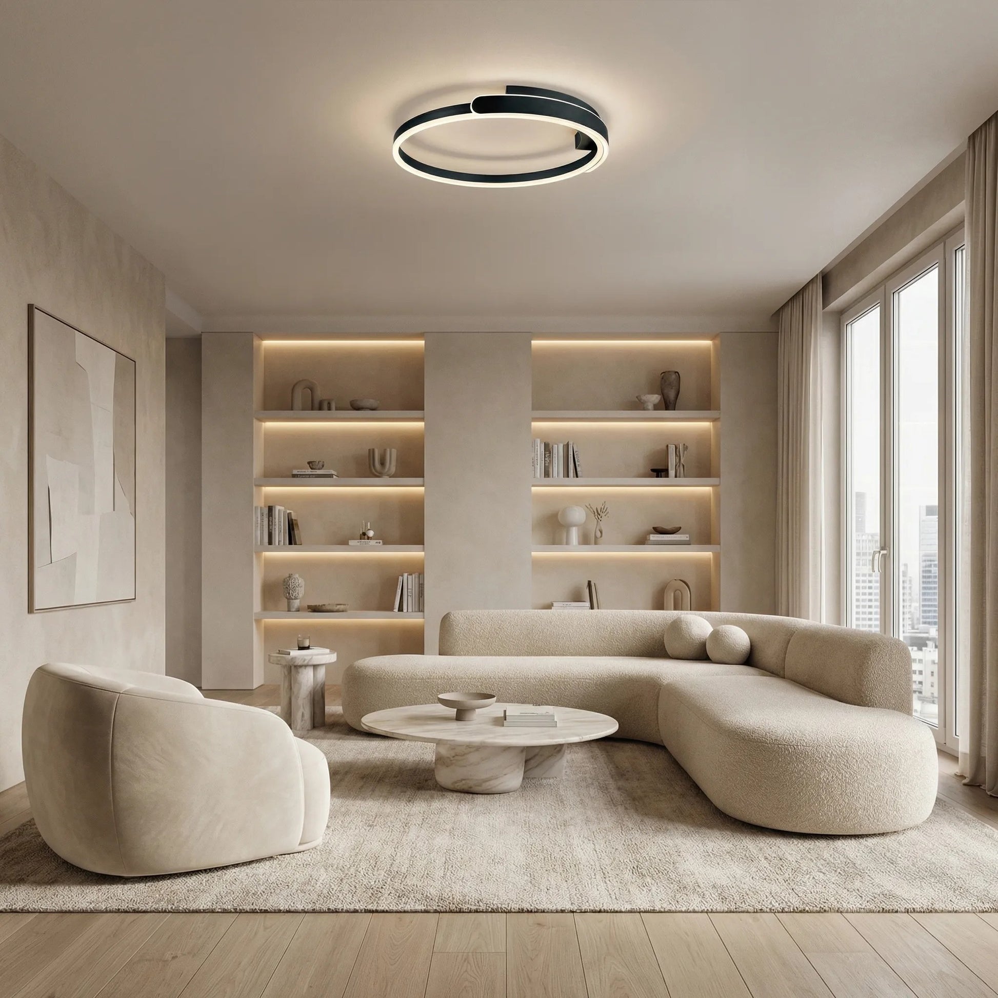 Lampă de tavan LED APP1925-C Black  2