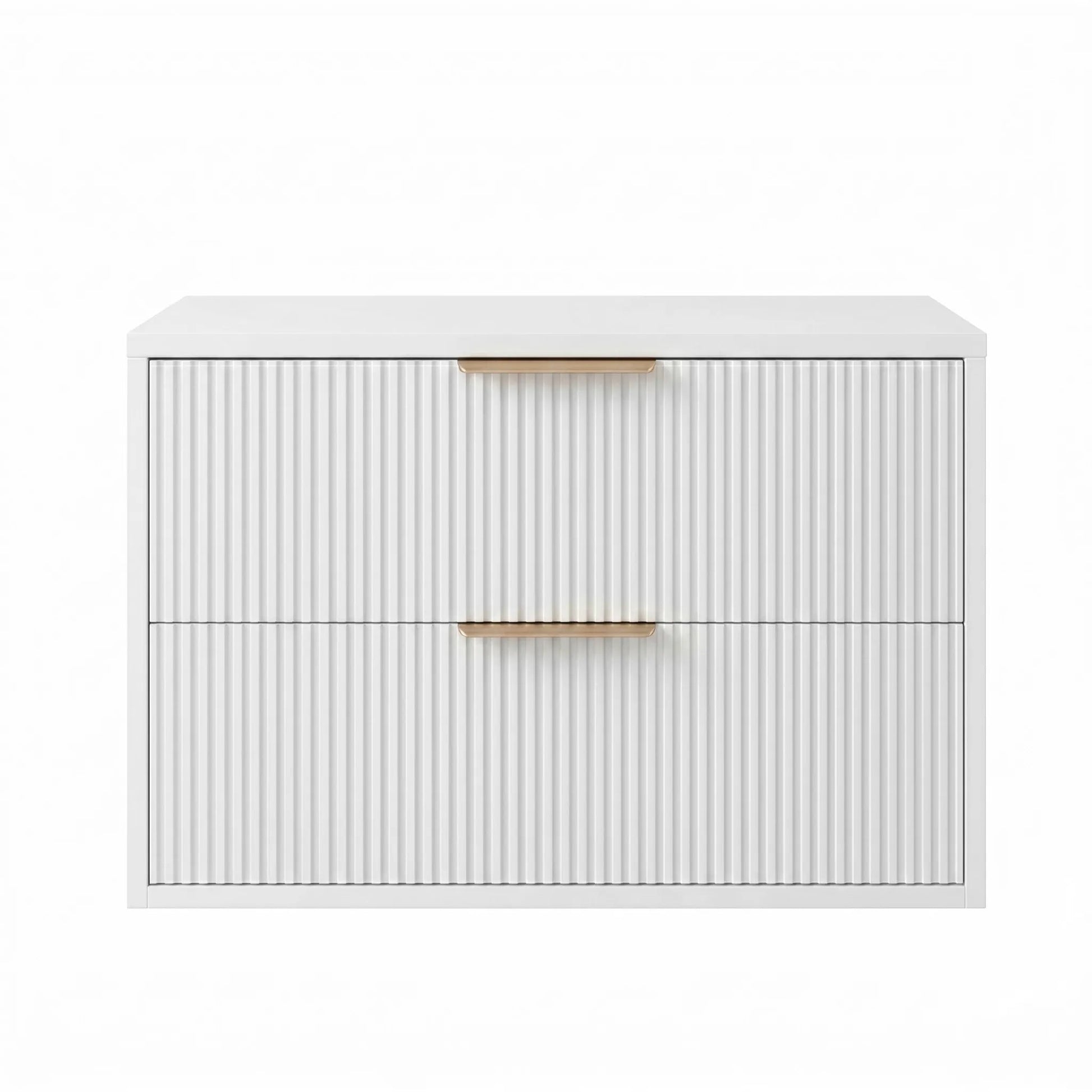 Dulap baie pentru lavoar Rea Mono 60cm White  2