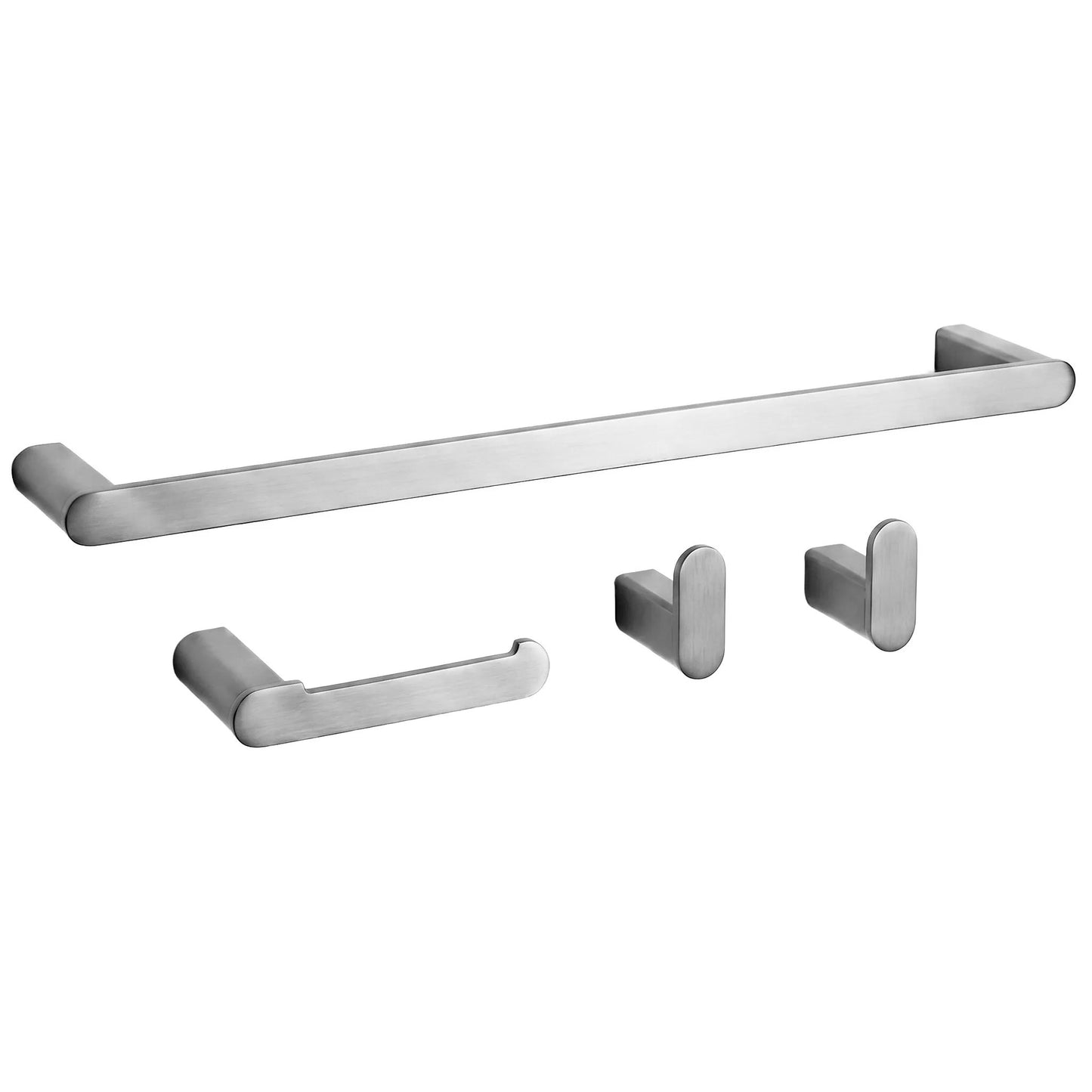 Set accesorii pentru baie Mati Brush Nickel  4 piese  2