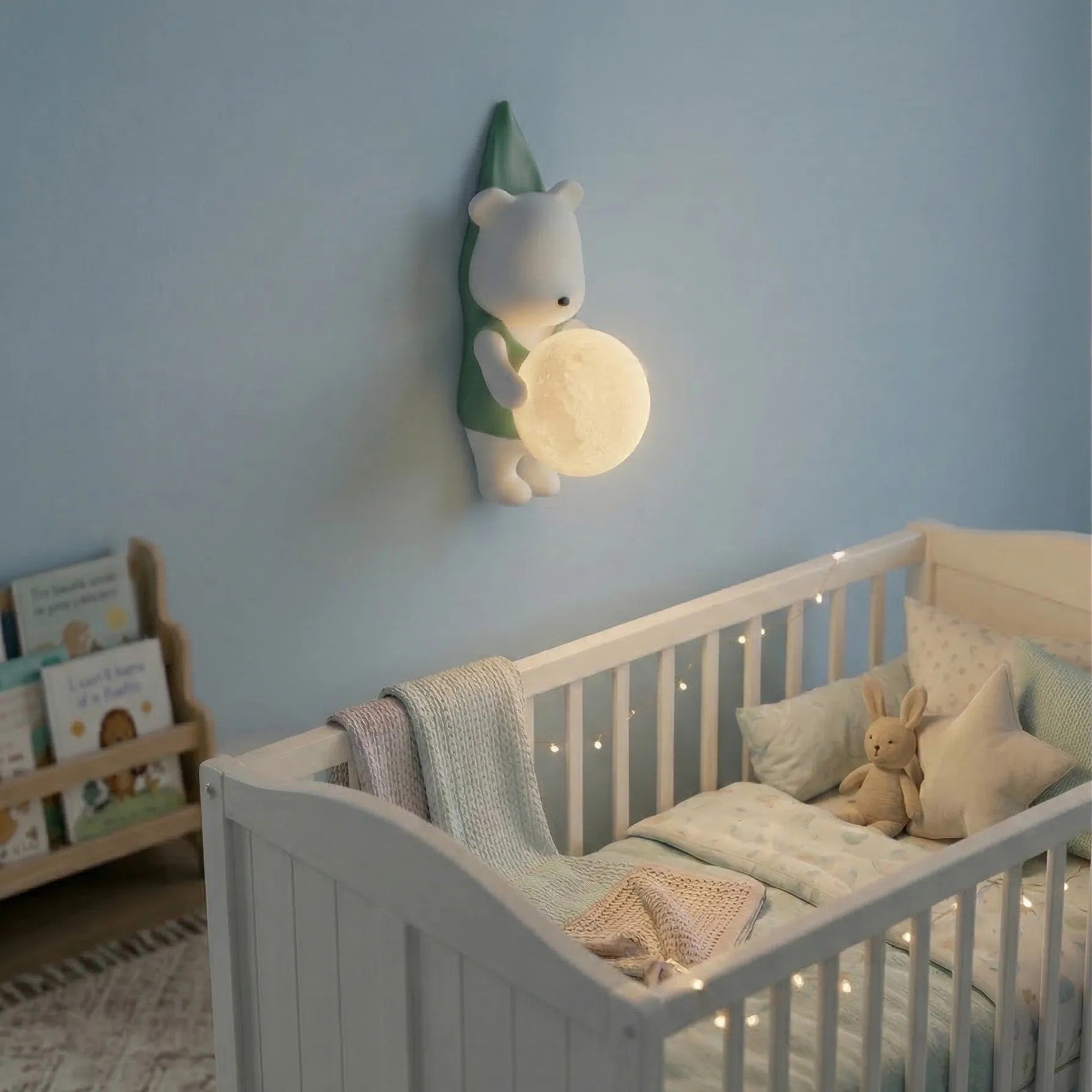 APLICĂ DE PERETE URS ÎN CĂMAȘĂ G169-1W BLUE  2