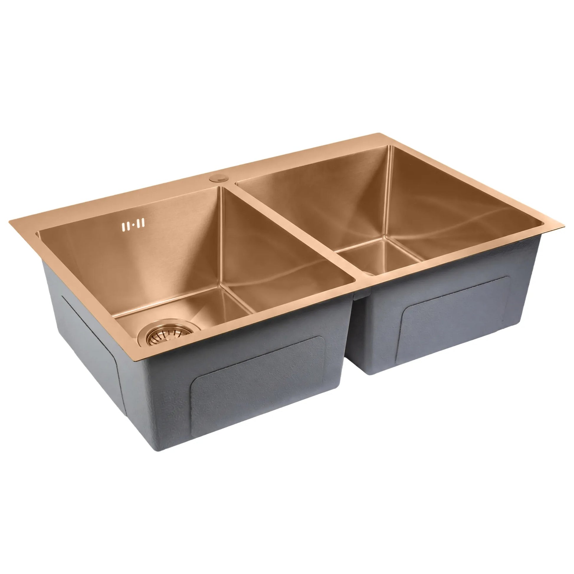 Chiuvetă inox Joel  BRUSH COPPER fără robinet de bucătărie 2