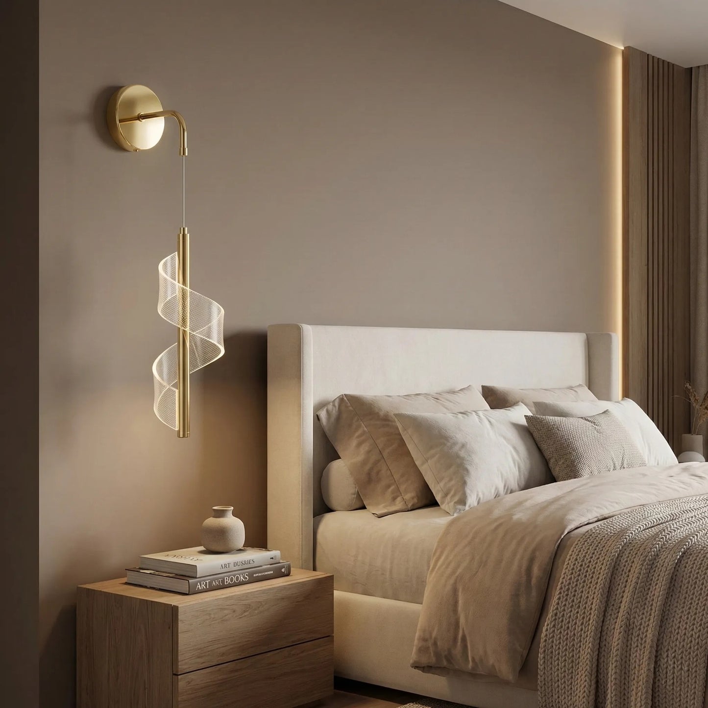 APLICĂ LED DE PERETE G177-W GOLD  2