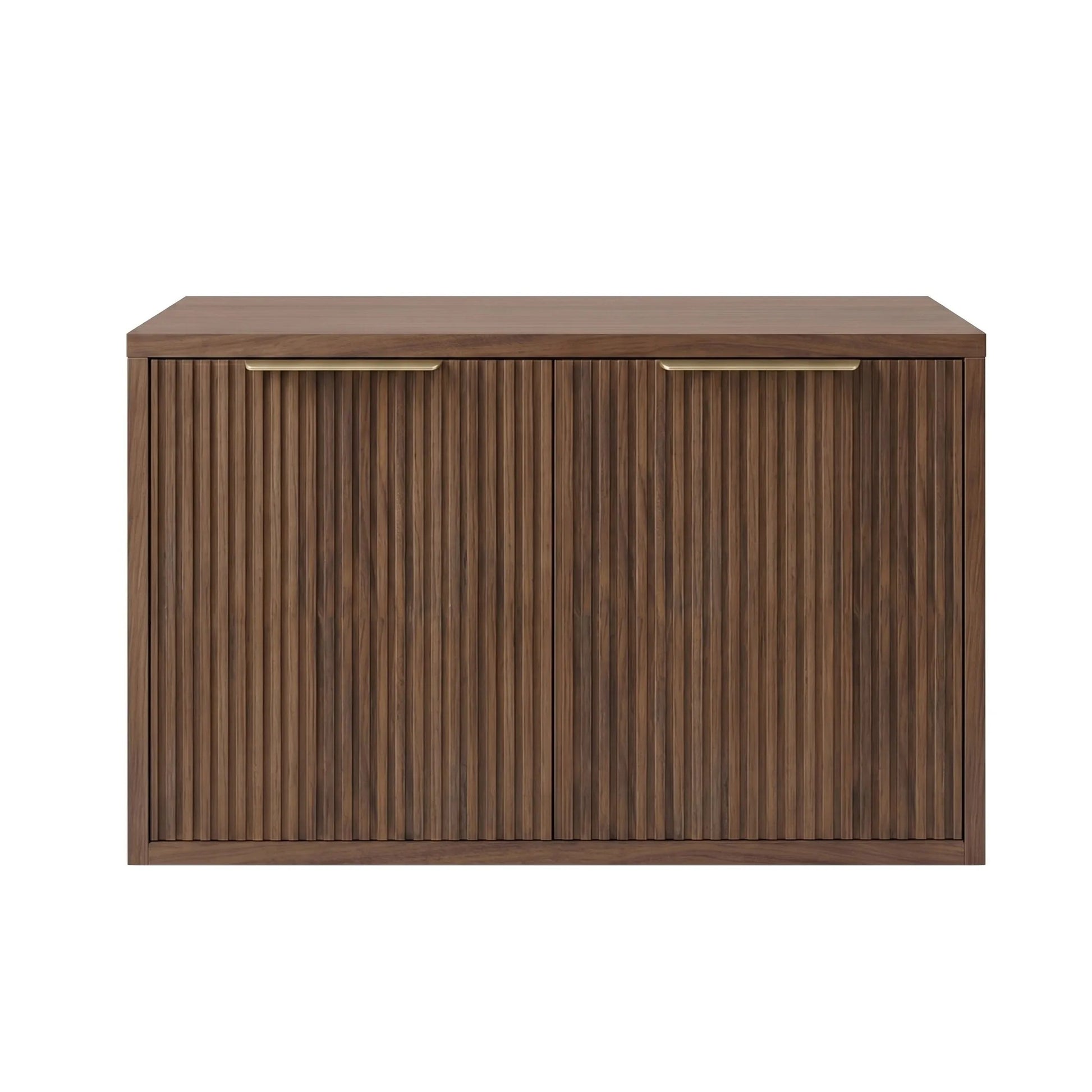 Dulap baie pentru lavoar Rea Core 60cm Brown  2