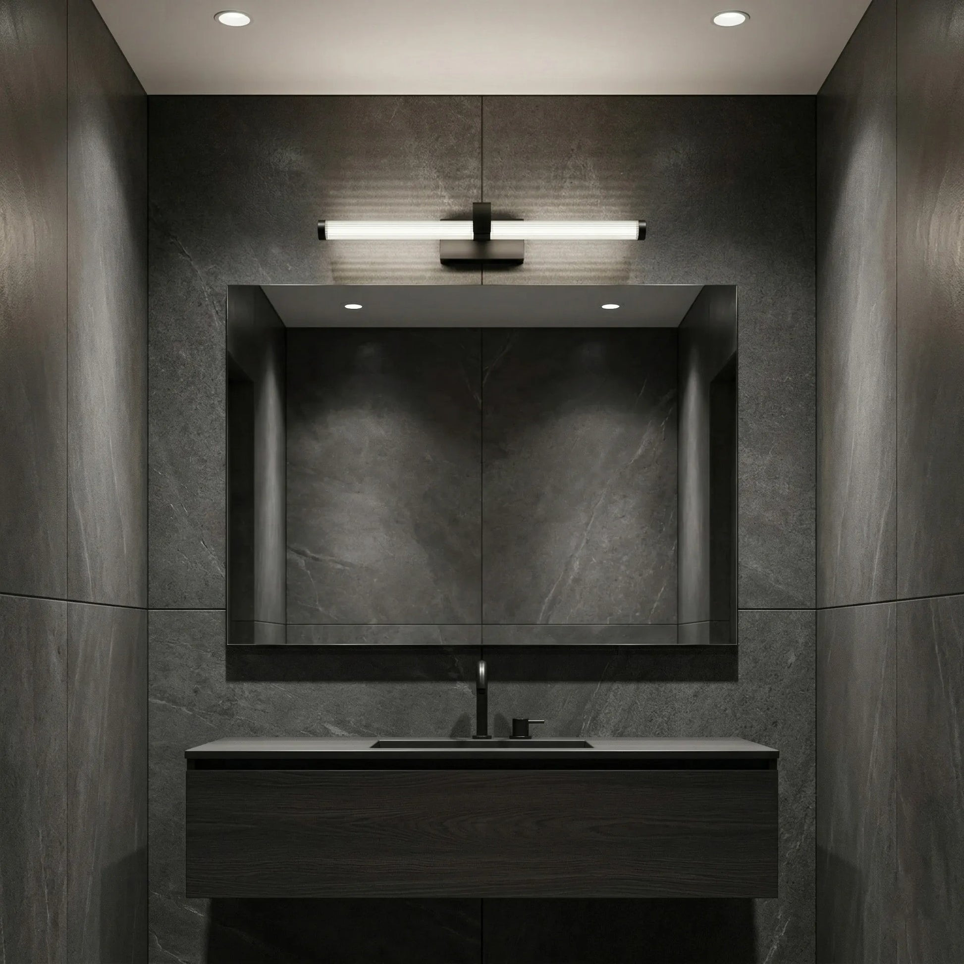 Aplică LED pentru baie APP1887-1W 40cm BLACK  2