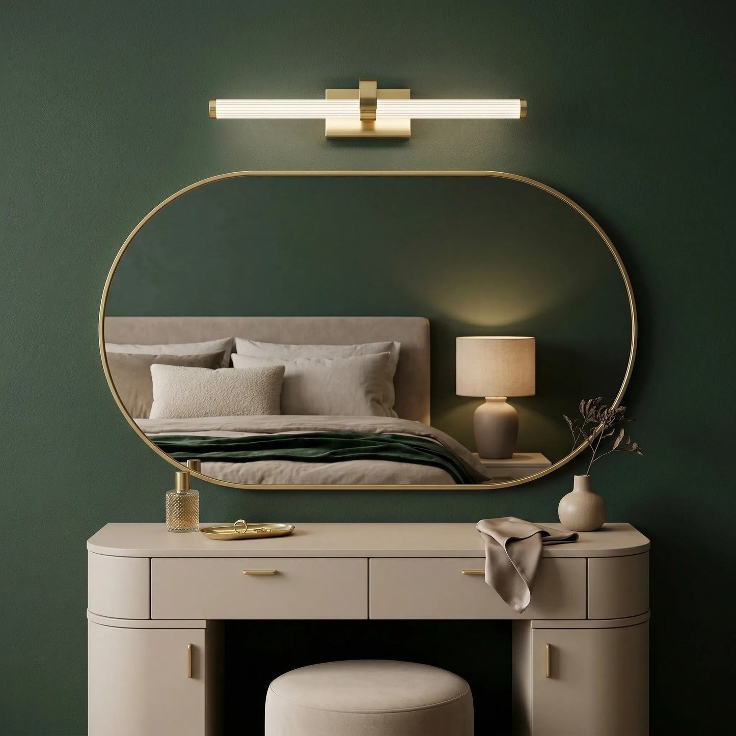 Aplică LED pentru baie APP1886-1W 60cm BRUSH GOLD  2