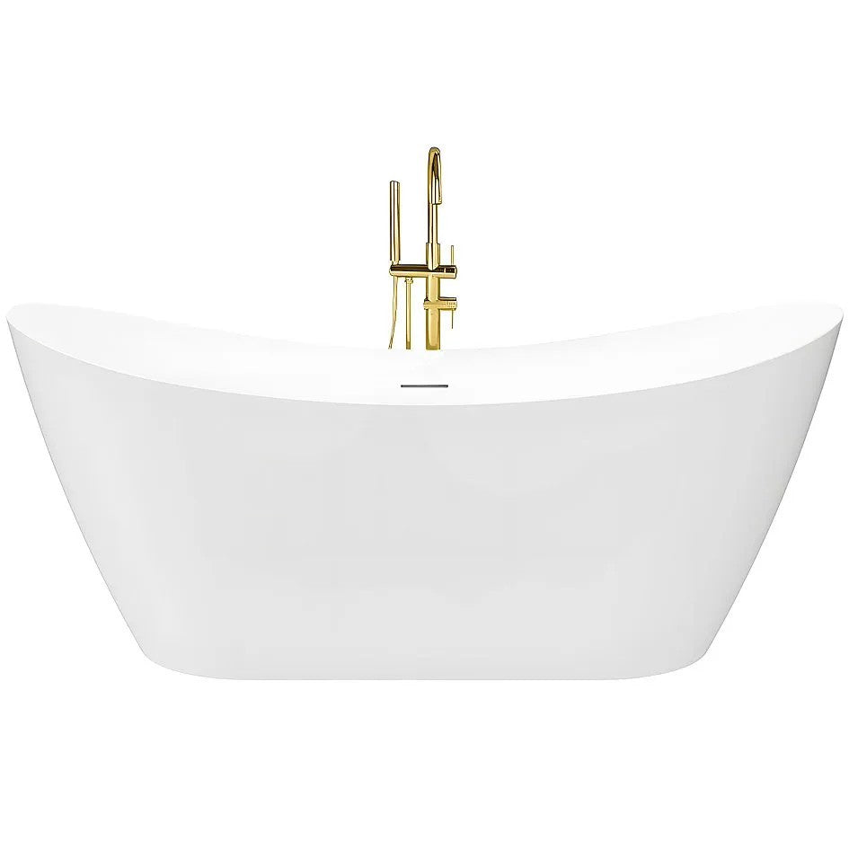 Cada de podea Rea Ferrano Slim 170 Capac dop cupru periat 2