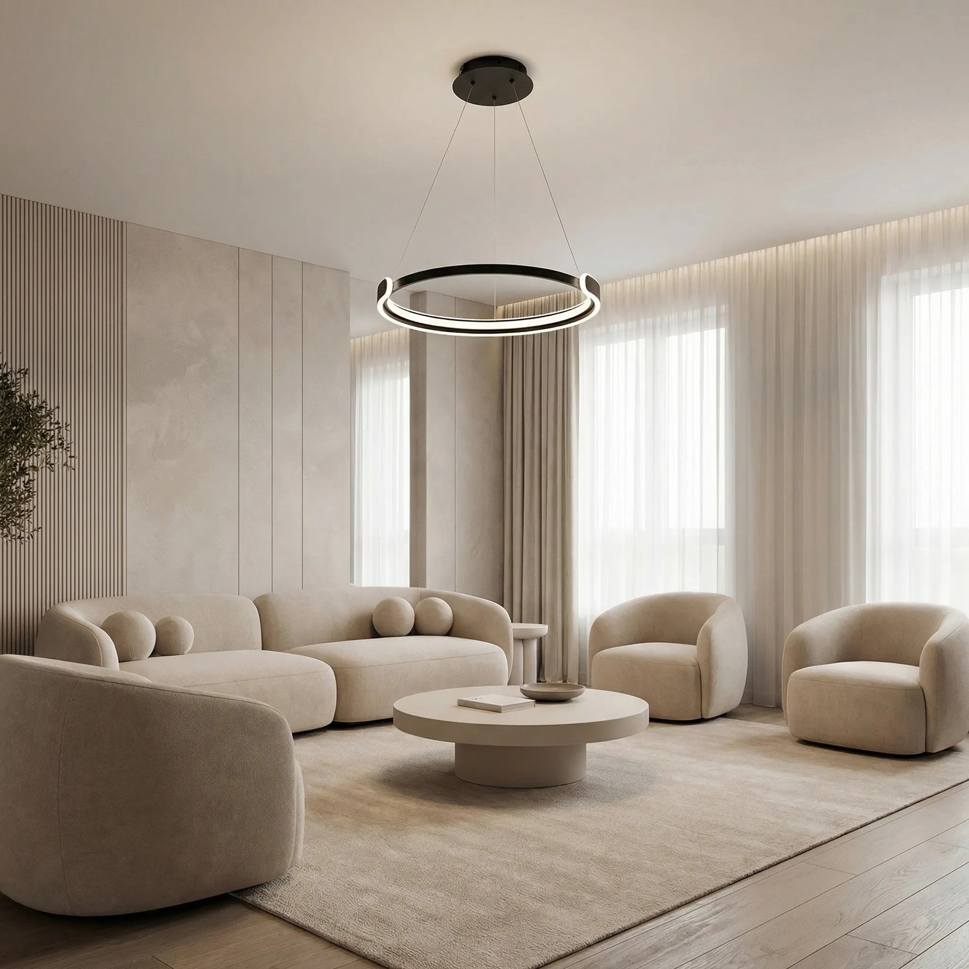 Lampă de tavan LED APP1927-CP Black  2