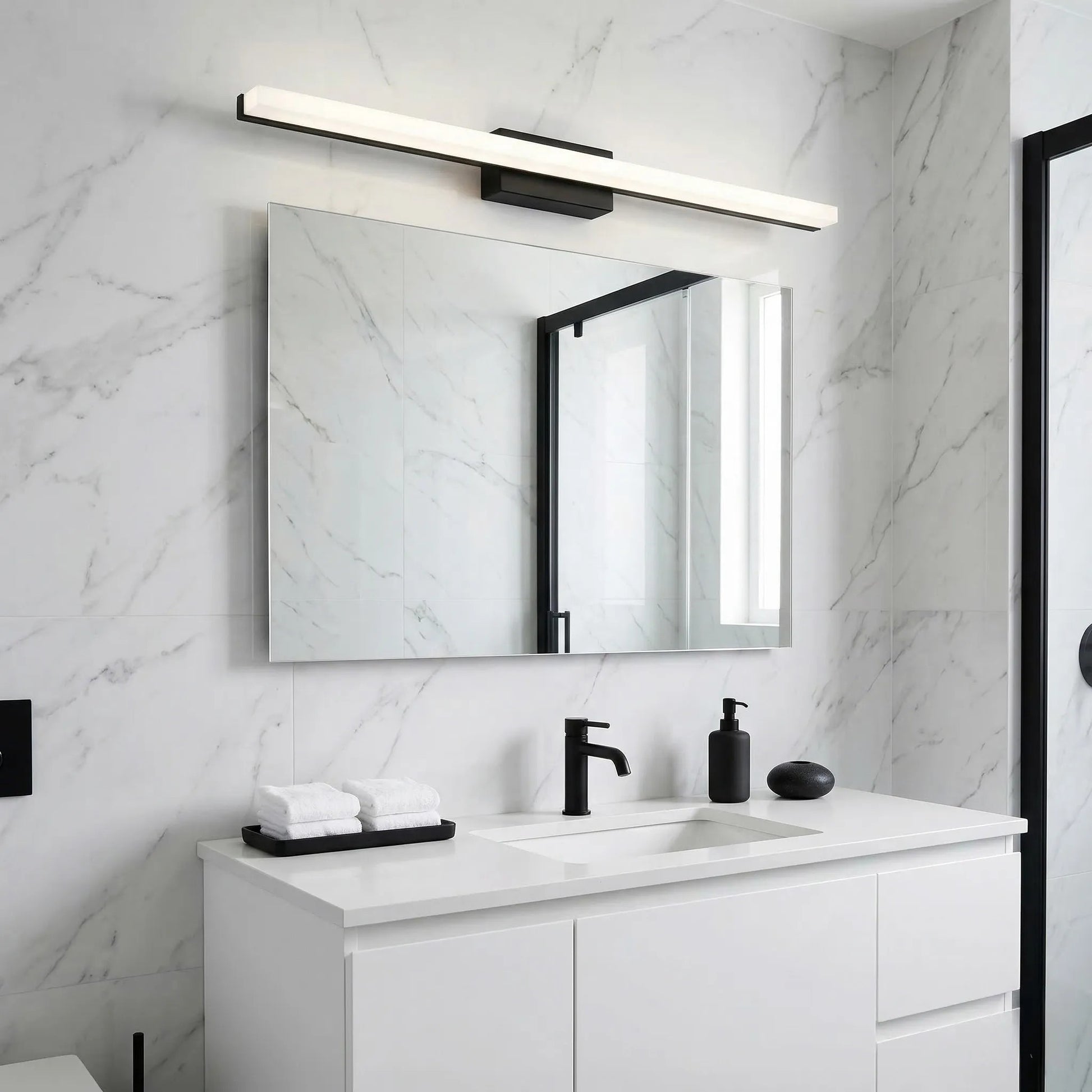 Lampa de perete LED 80CM APP1856-1W BLACK  2