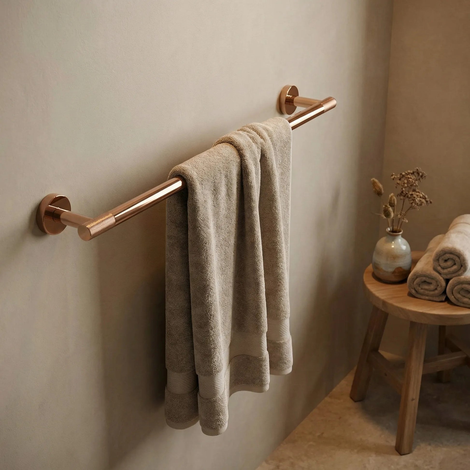 Cuier de baie 6603 Modern Copper  2