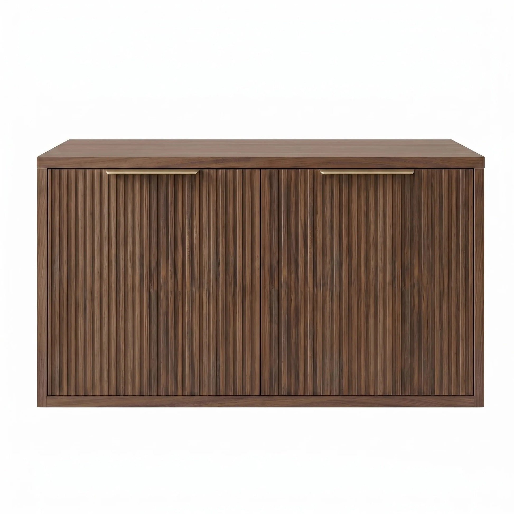 Dulap baie pentru lavoar Rea Core 80cm Brown  2