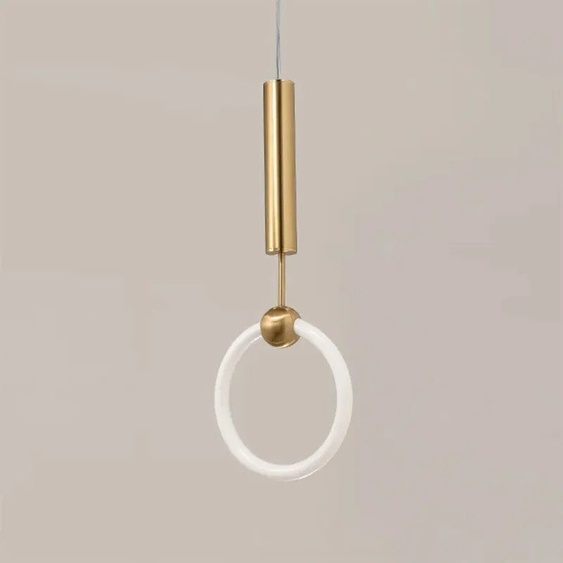 Lampă suspendată LED LHJ059-1CP Brush Gold  2