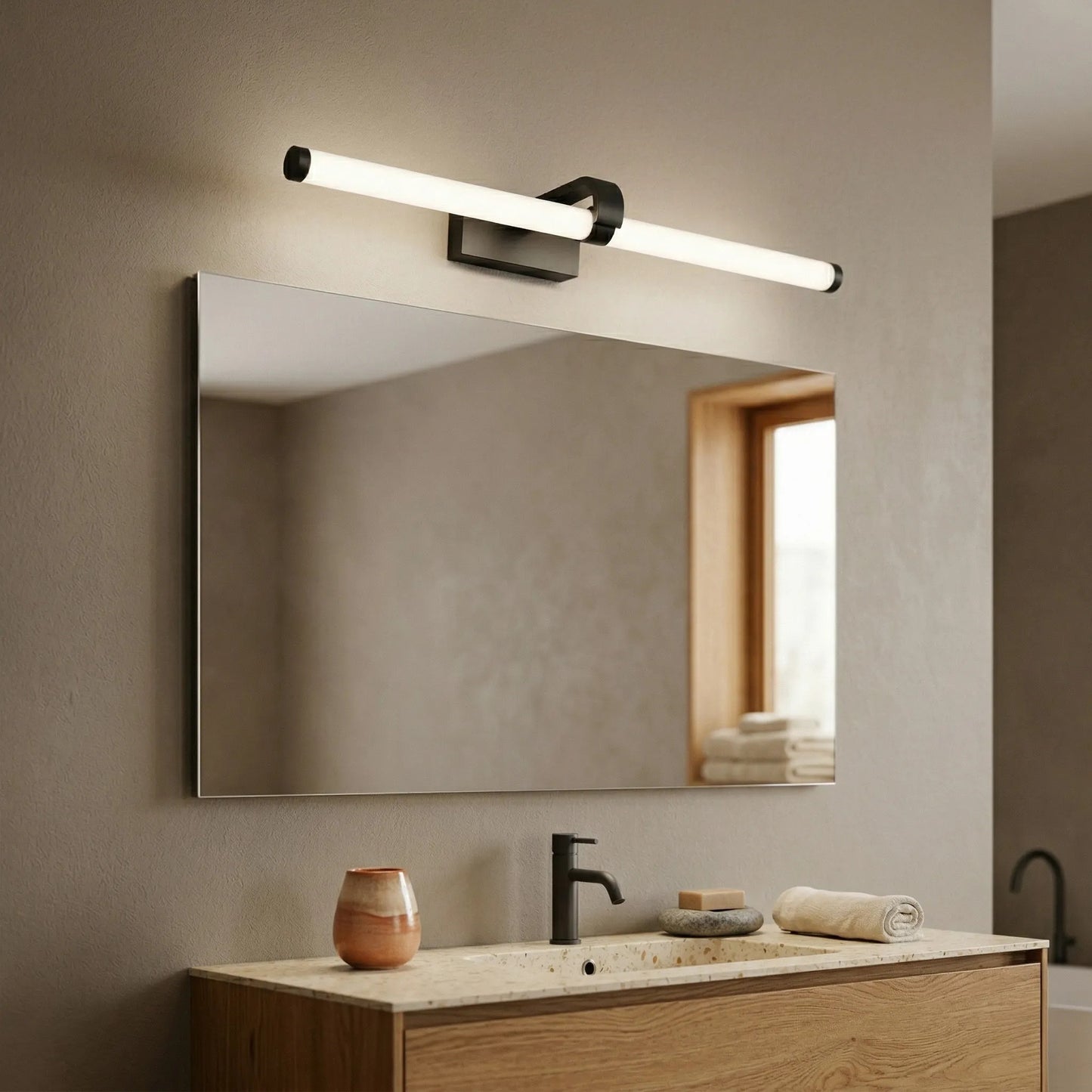 Aplică LED pentru baie APP1888-1W 60cm BLACK  2