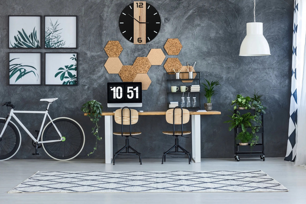 Ceas De Perete Loft Round 35 Cm Metal/lemn MC70901 2