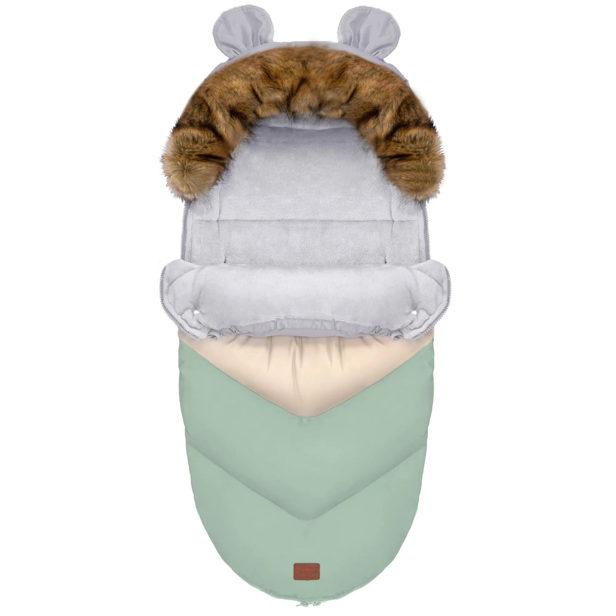 Sac De Dormit Pentru Copii Teddy PRO-V Pastel Green 2
