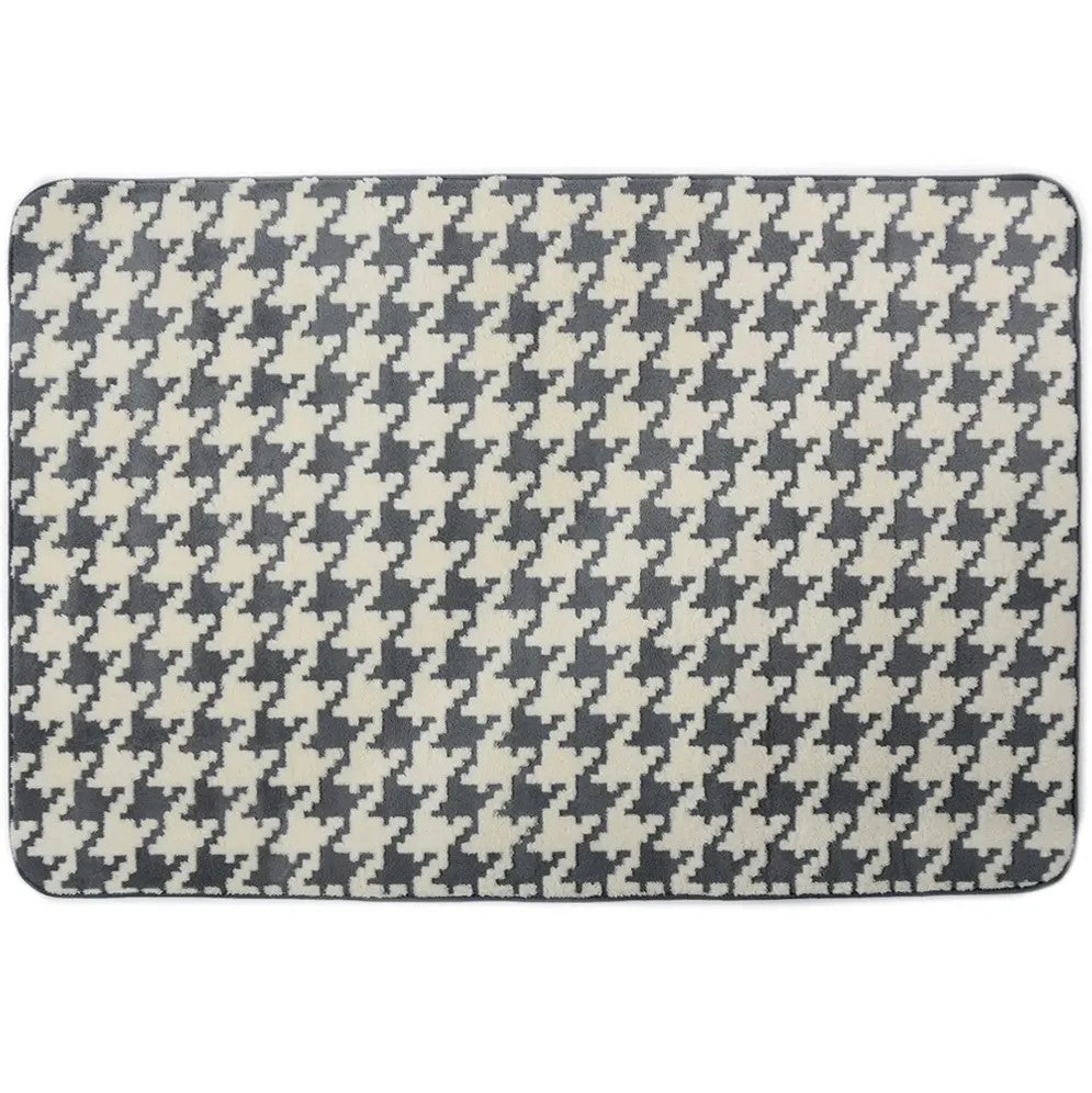 COVOR Din Plus Clover Pepitka Grey 140 X 200 2