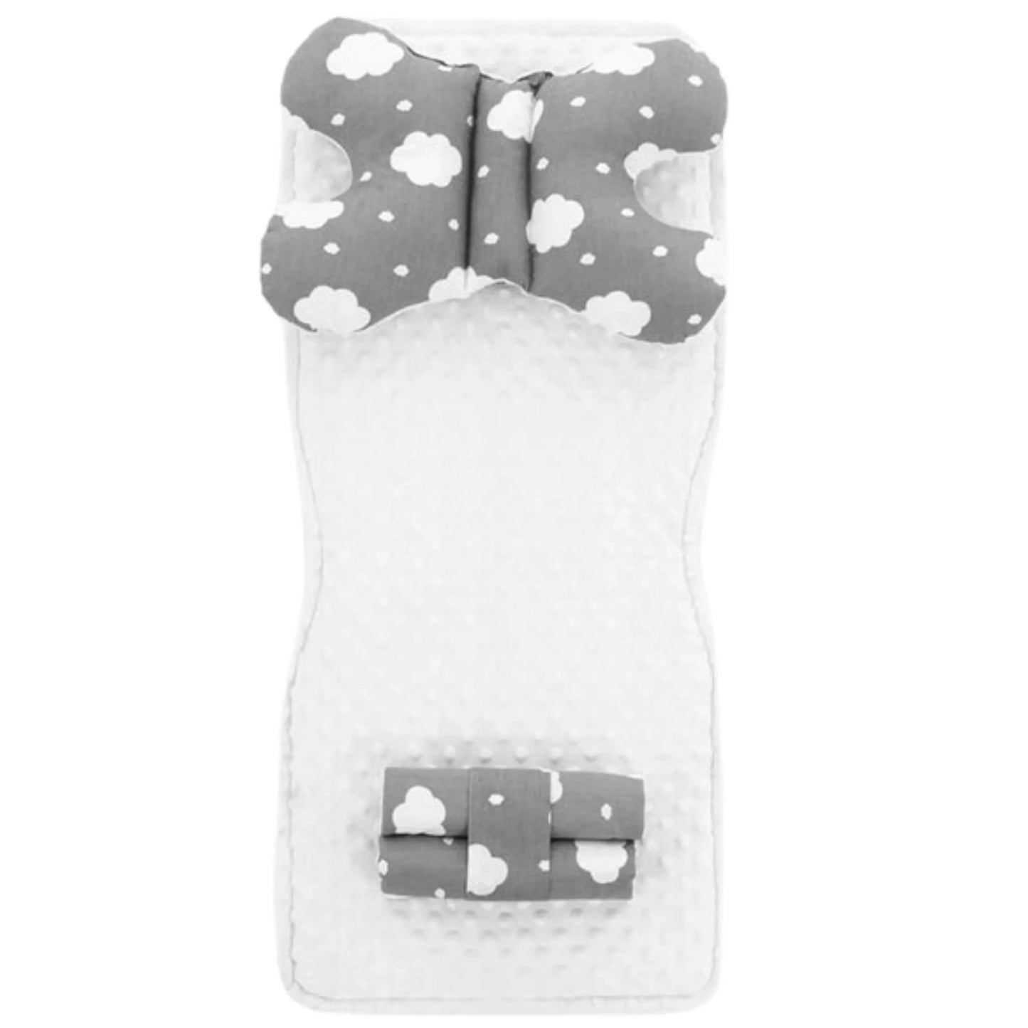 Set Pentru Carucior Cu Doua Fete 4in1 Alb Cloud 2
