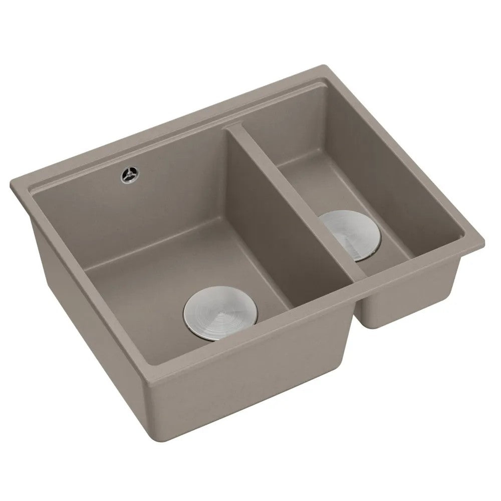 Chiuveta Din Granit Logan 150 Beige Dop Auriu 2