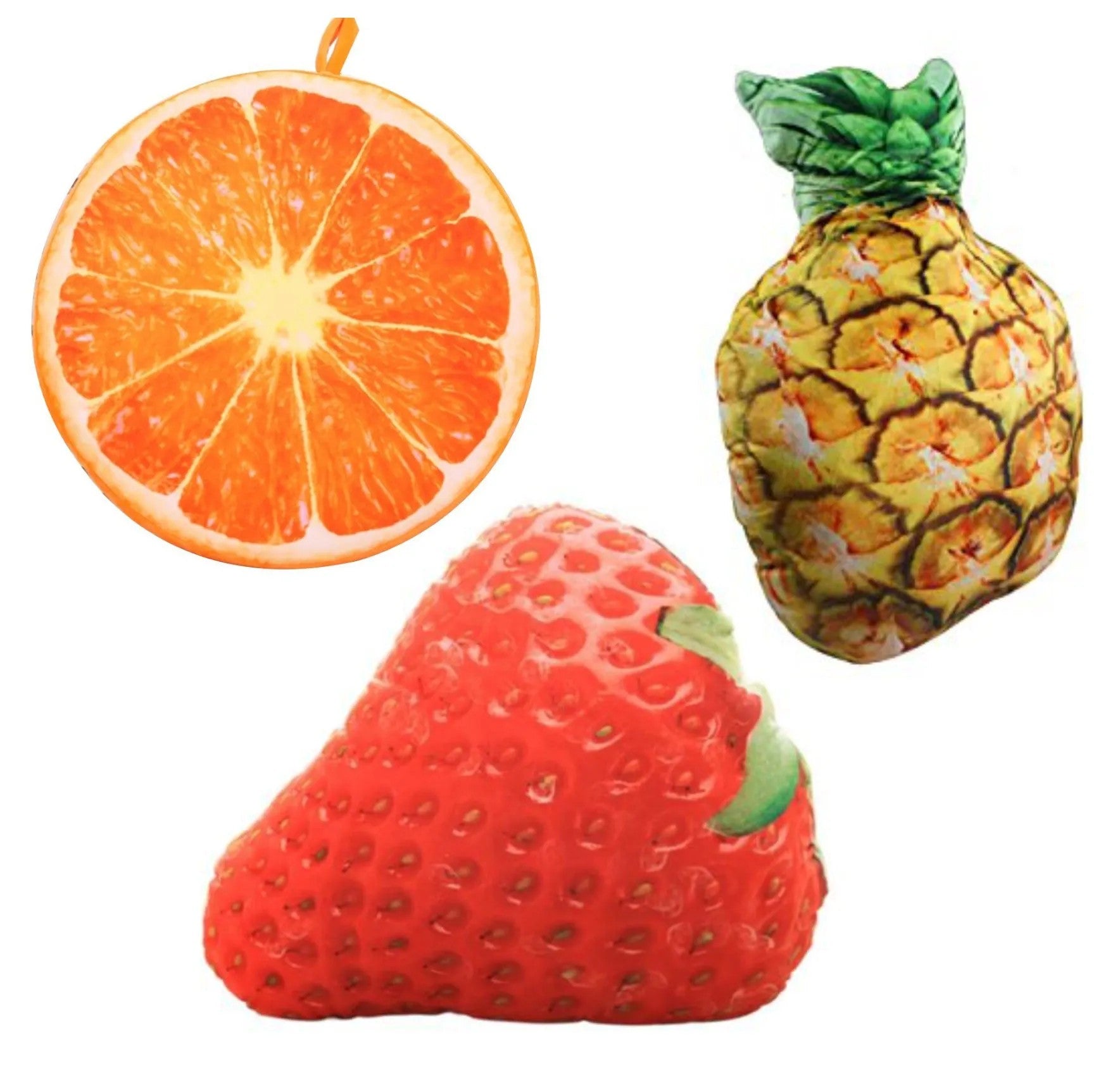 Pernă De Pluș Fructe De Ananas 2