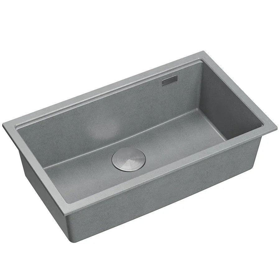 Chiuveta Din Granit Logan 110 Grey Metallic Dop Cupru Periat 2