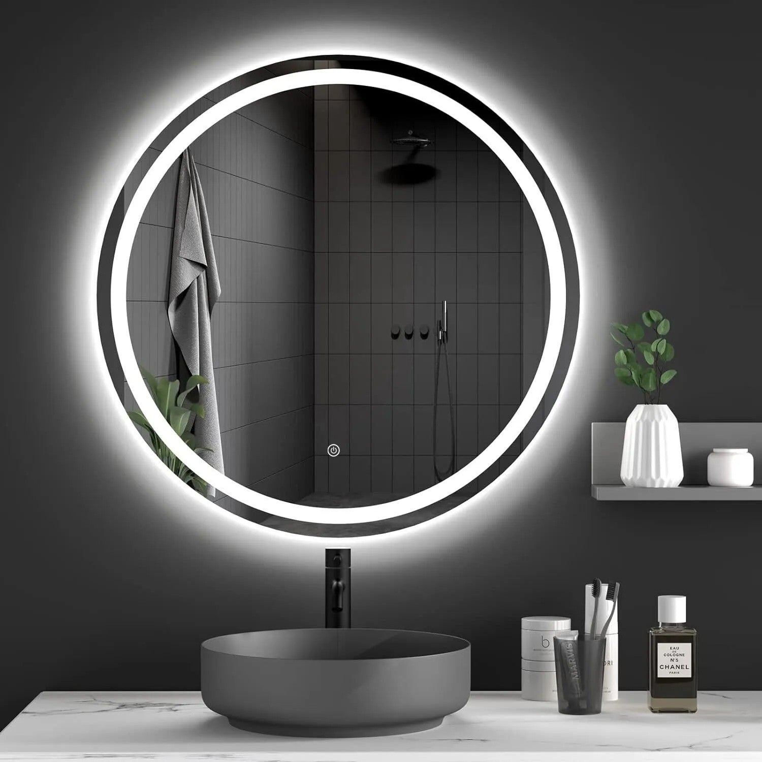 Oglindă LED 80cm BAS 2