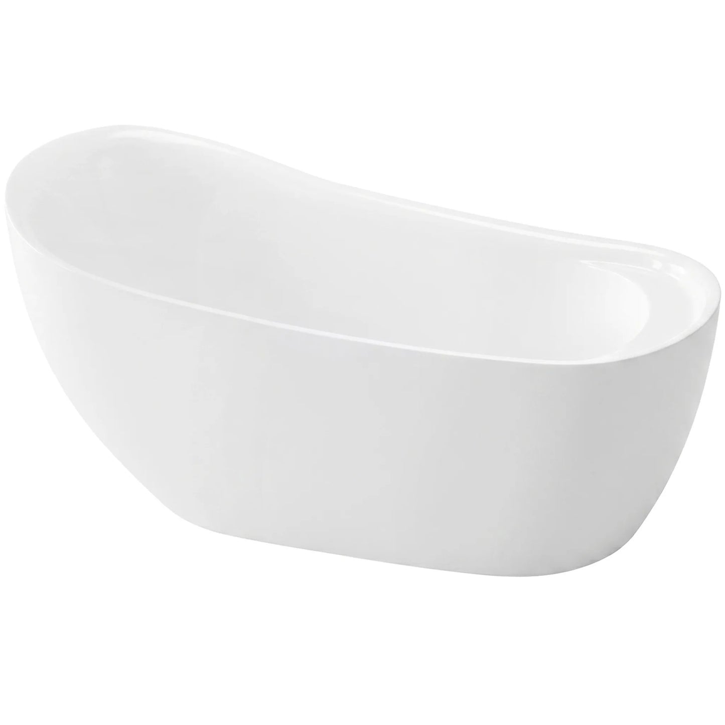 Cadă Freestanding Rea Orte 180 Capac Dop Alb 2