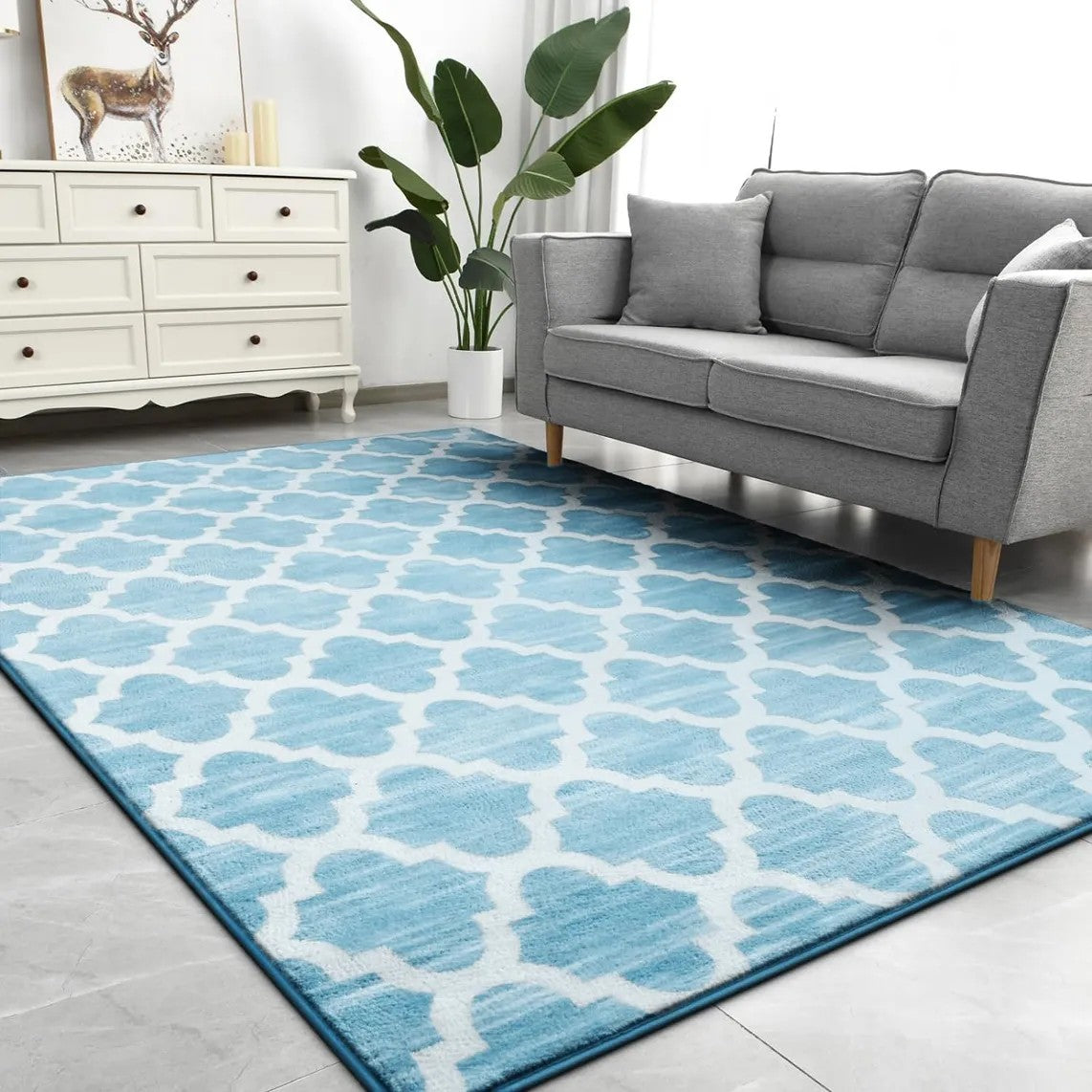 COVOR Din Plus Clover Blue 140 X 200 2