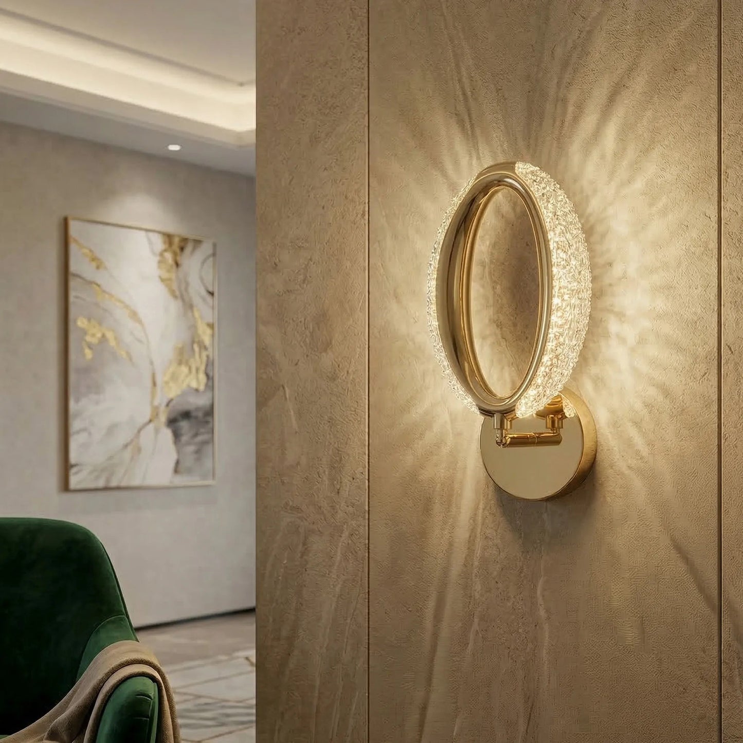 APLICĂ LED DE PERETE G174-W GOLD  2