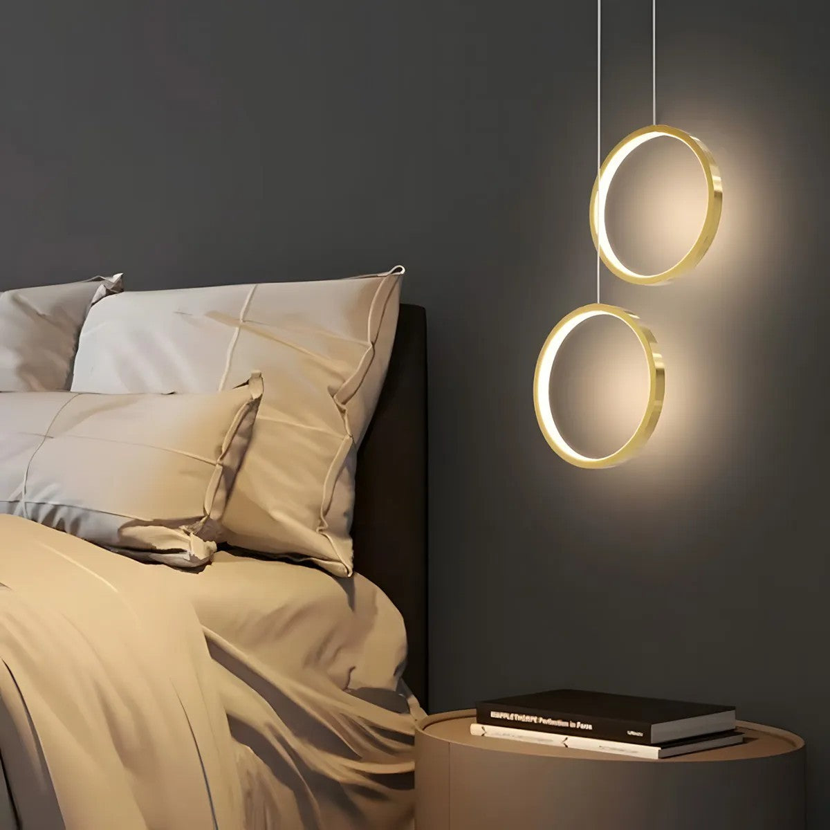 Lampă suspendată LED G112-CP Gold  2
