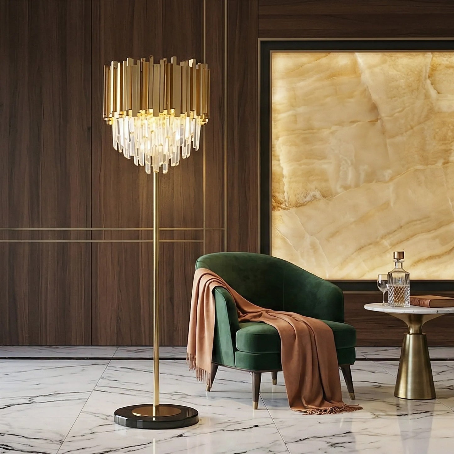Lampa APP1717-3F Gold  2