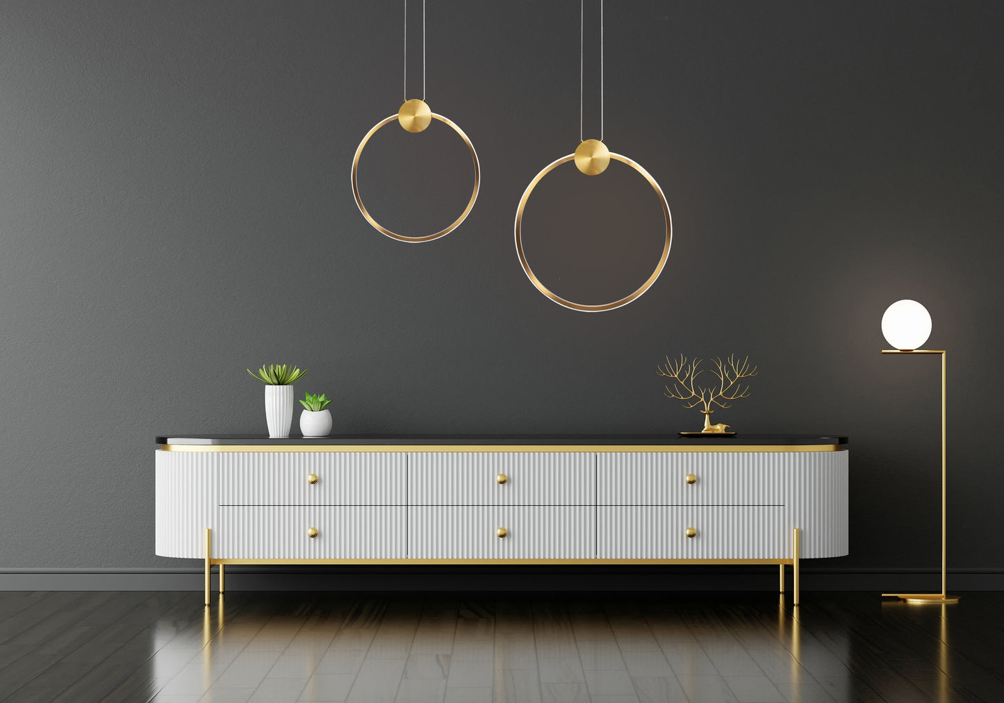 Lampă De Tavan Led App1394-cp Old Gold 30cm  5