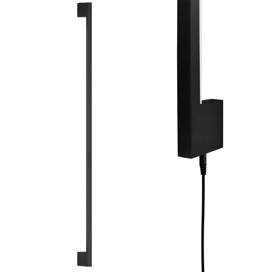 Aplică De Perete Led Lhj064-w 100cm Black  1