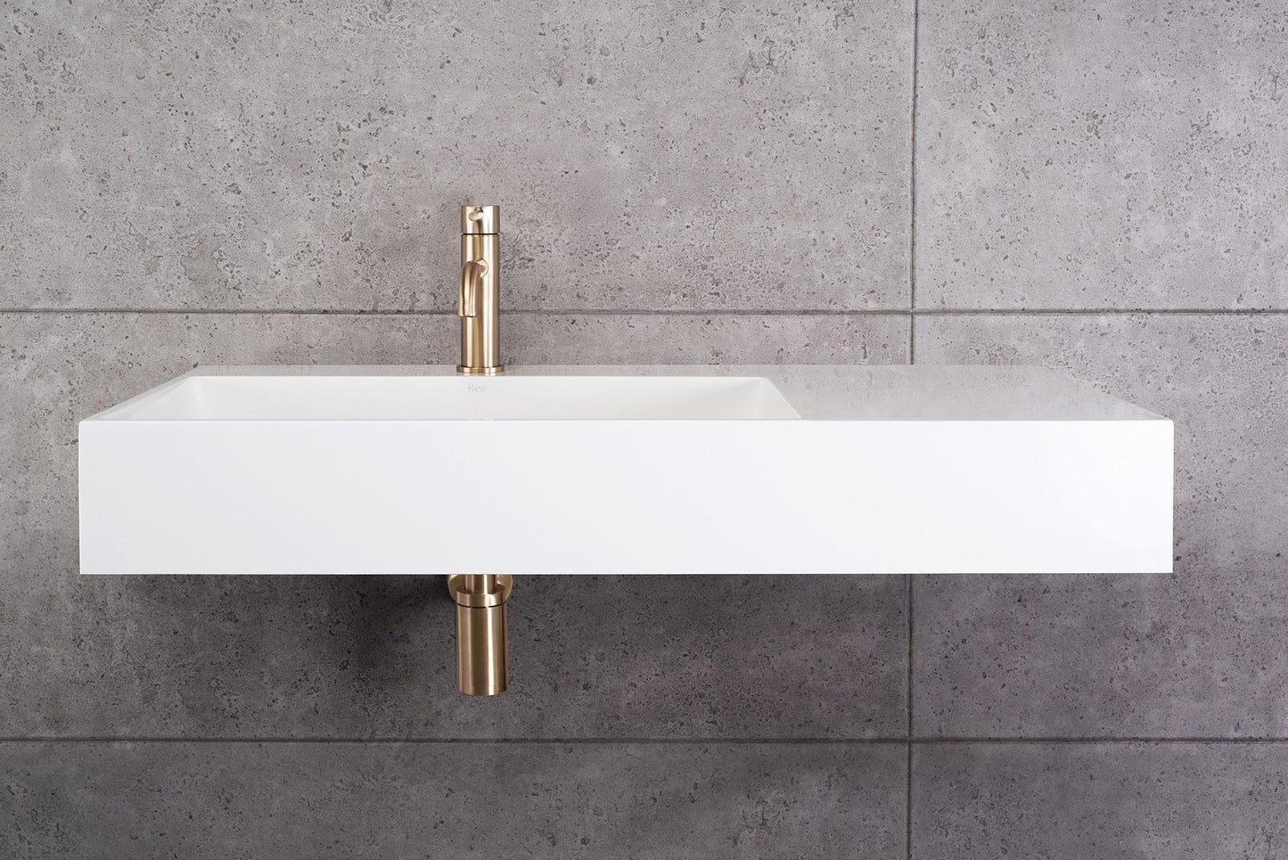 Lavoar pentru blat Archi 75 CM White 4