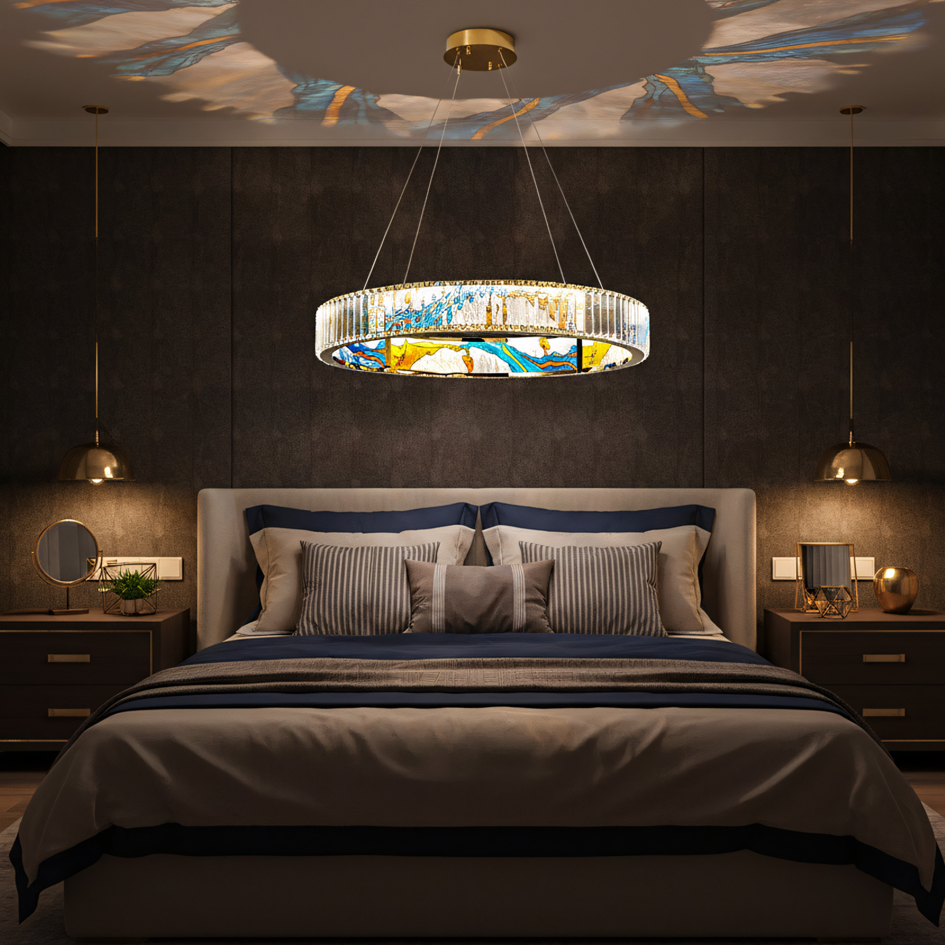 Lampă Suspendată App1748-cp 60cm  8